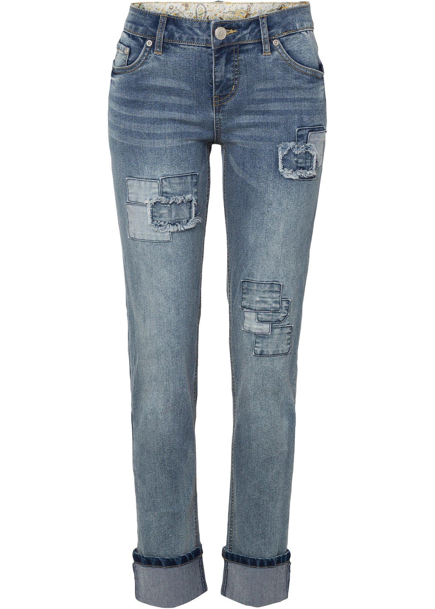 Jean Straight avec patches