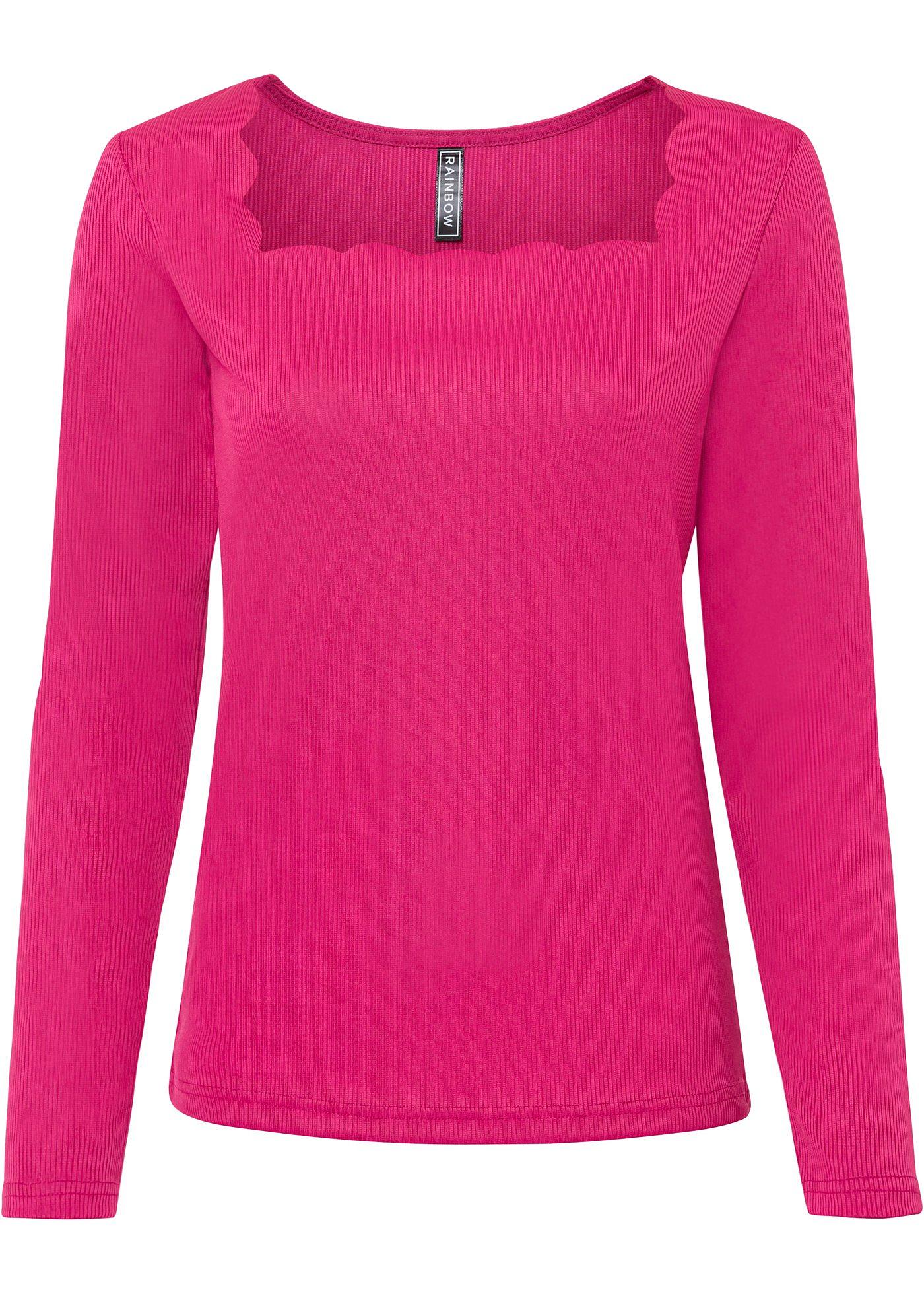 T-shirt à bordure coquille