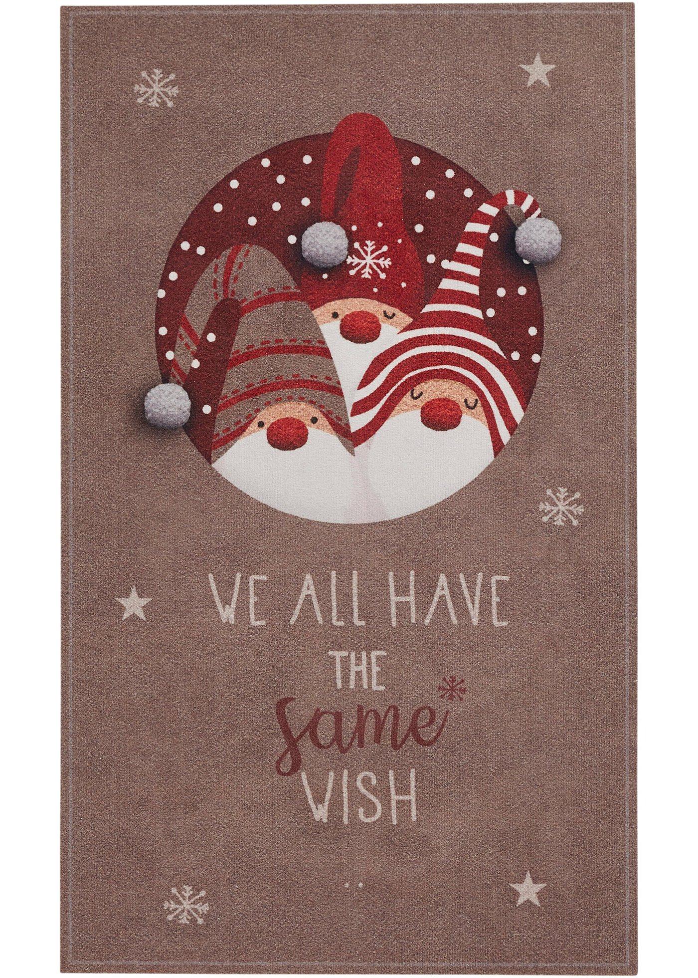 Tapis avec motif de Noël