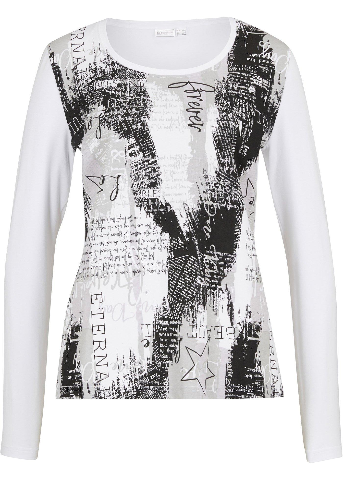 T-shirt manches longues à imprimé