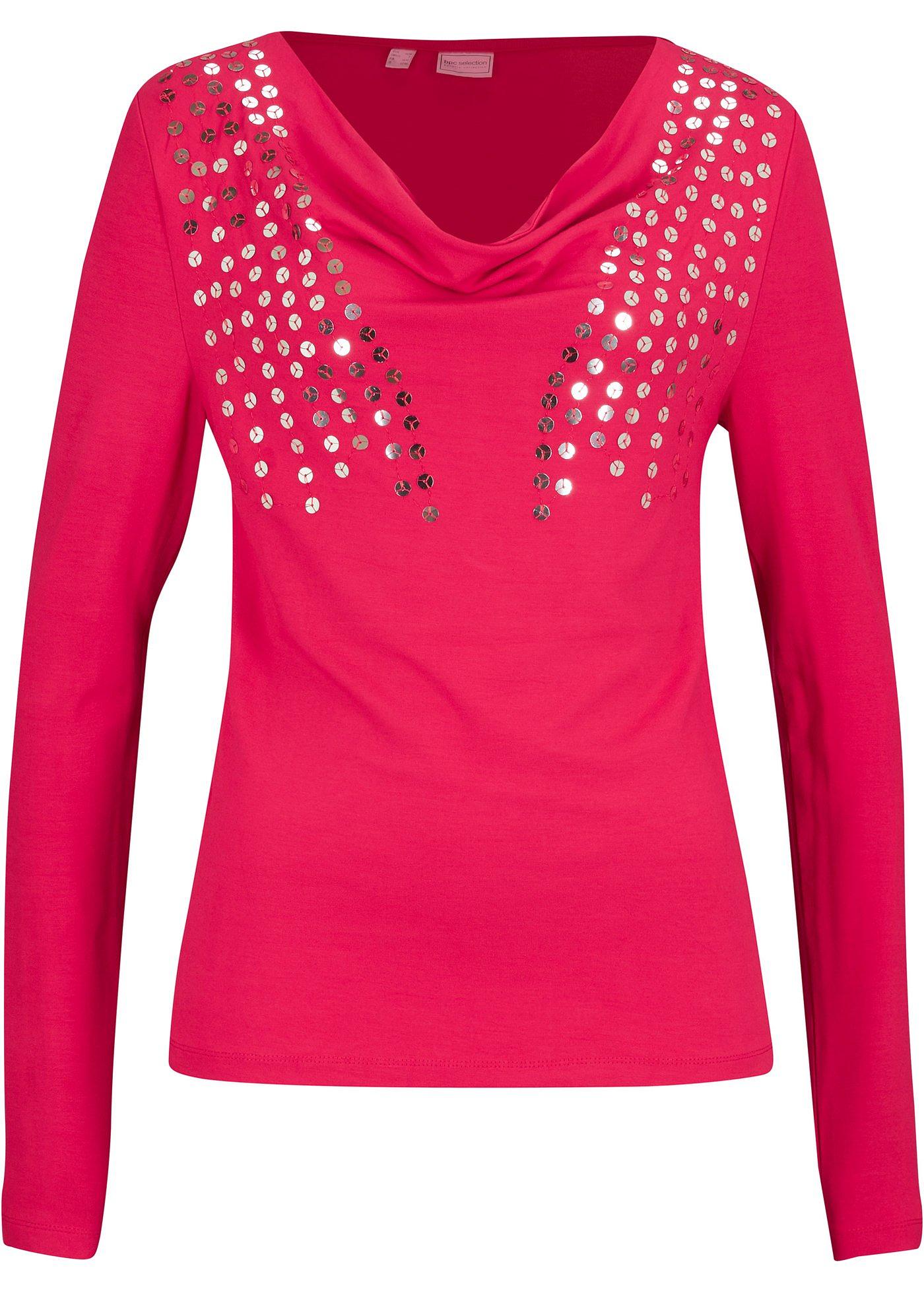 T-shirt à paillettes avec viscose durable