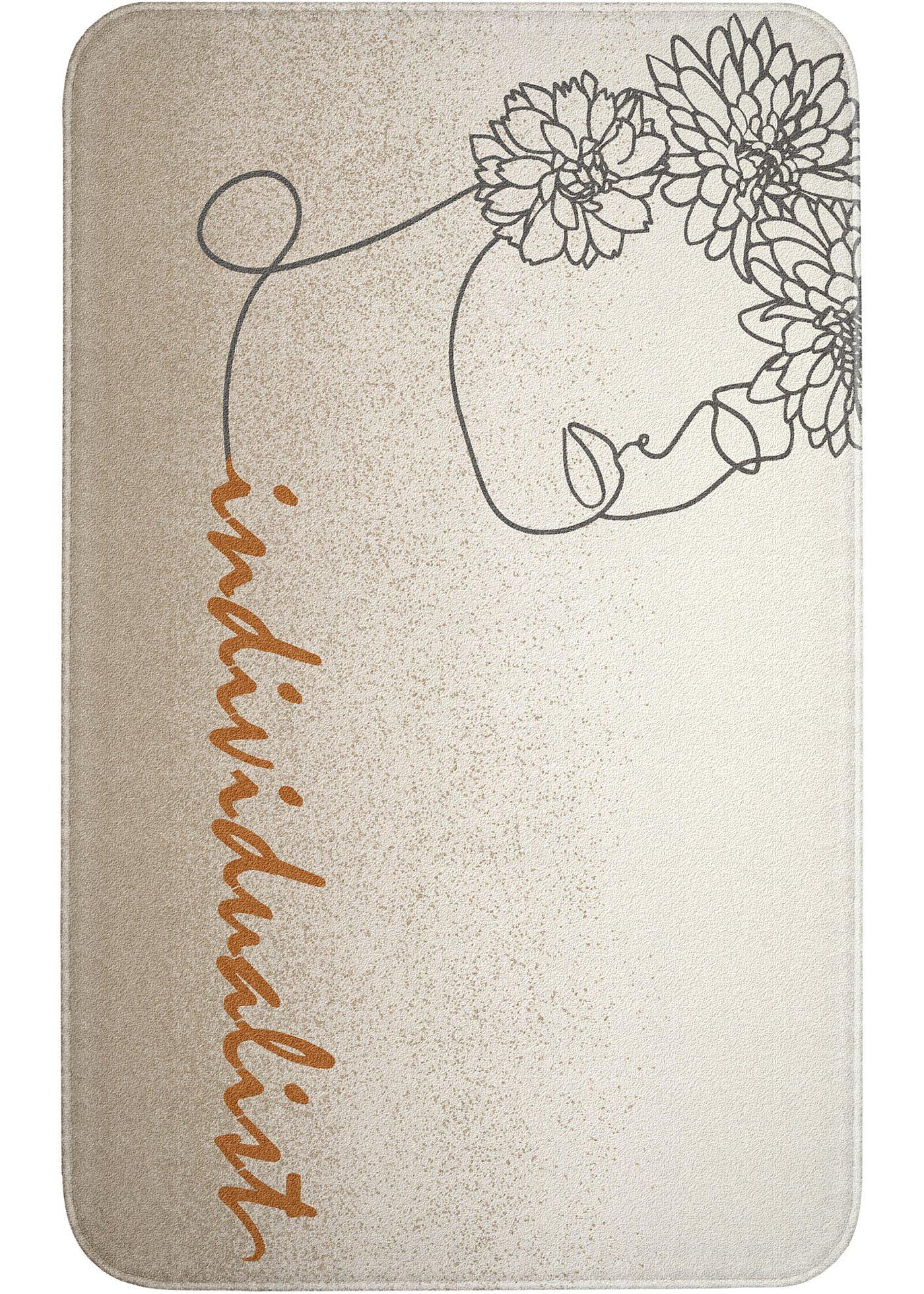 Tapis de salle de bain à mémoire de forme