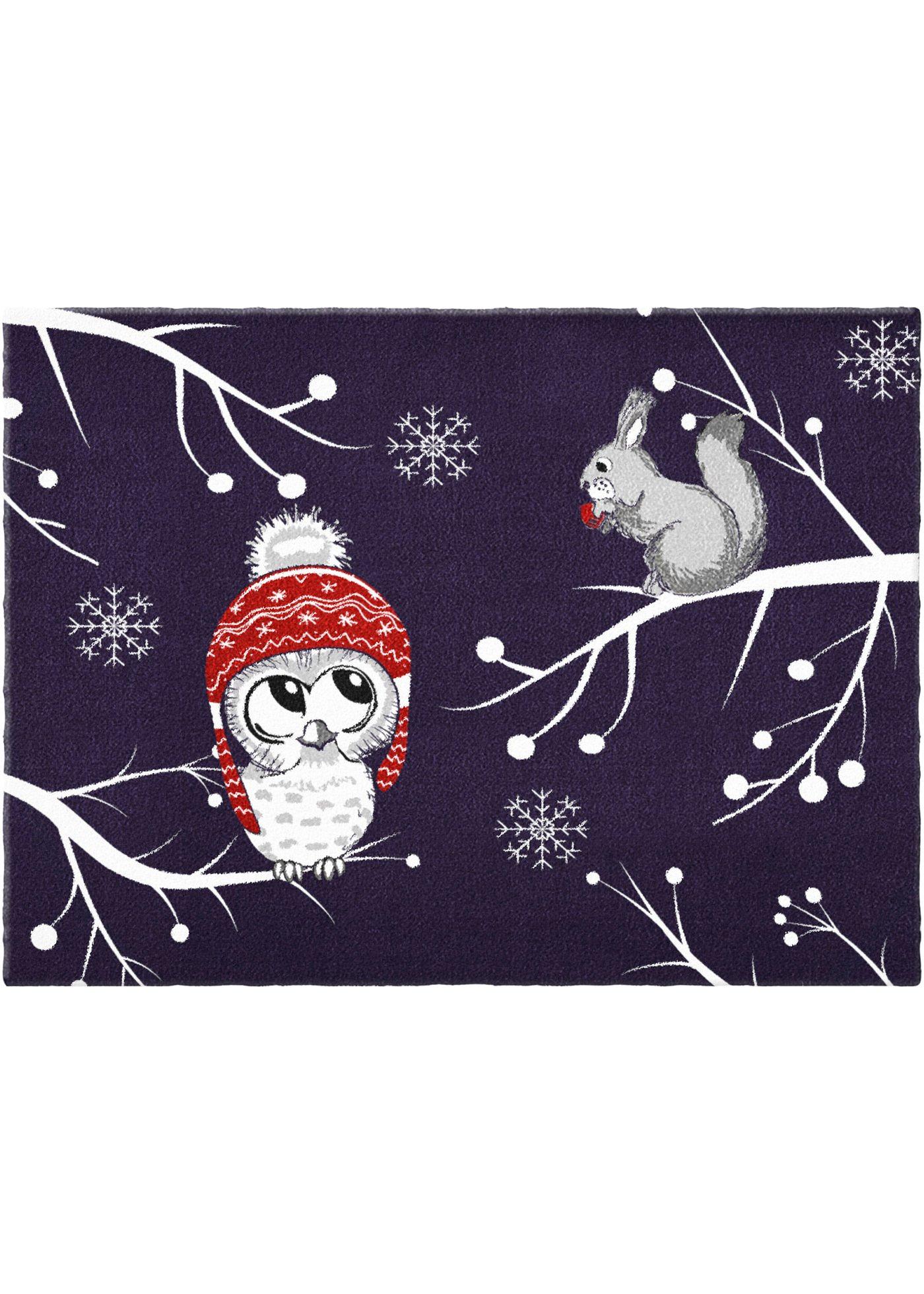 Tapis de protection avec motif de Noël