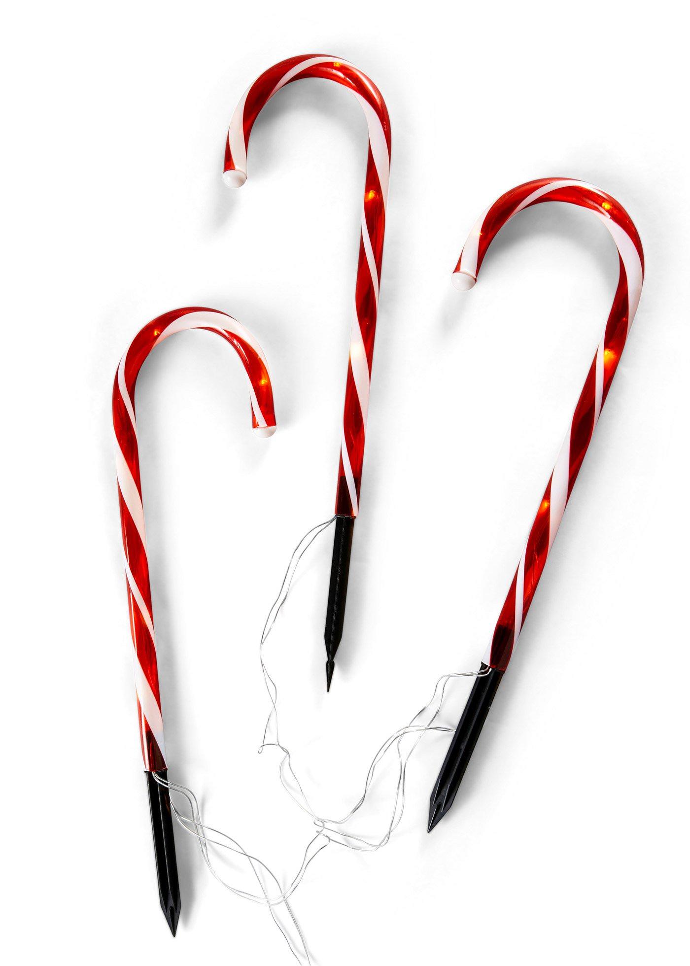 Objet déco LED sucre d'orge