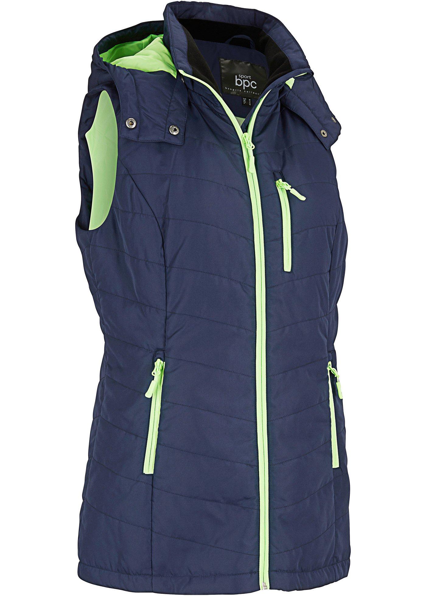 Gilet sans manches fonctionnel en polyester recyclé