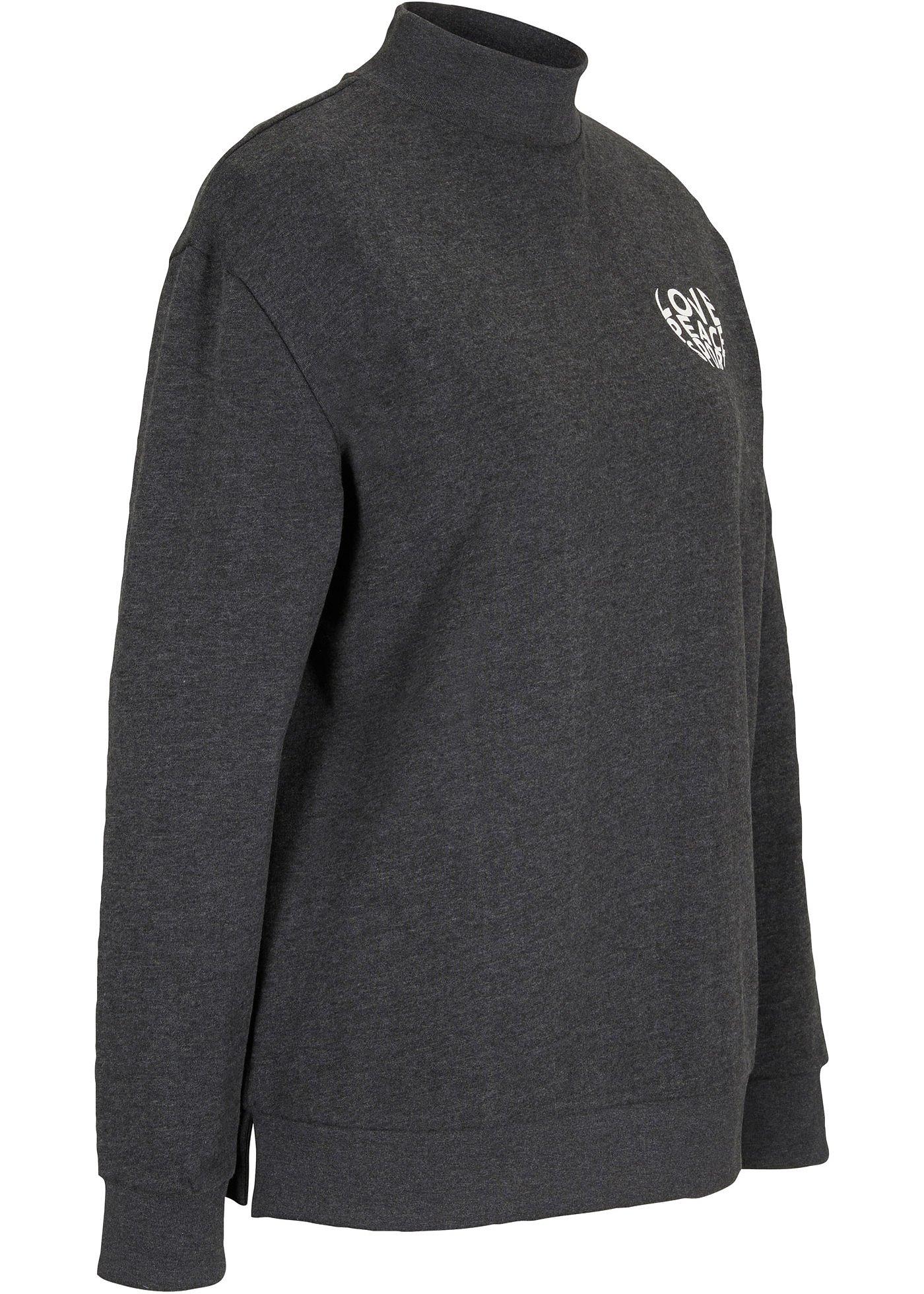 Sweat-shirt en coton bio, manches longues