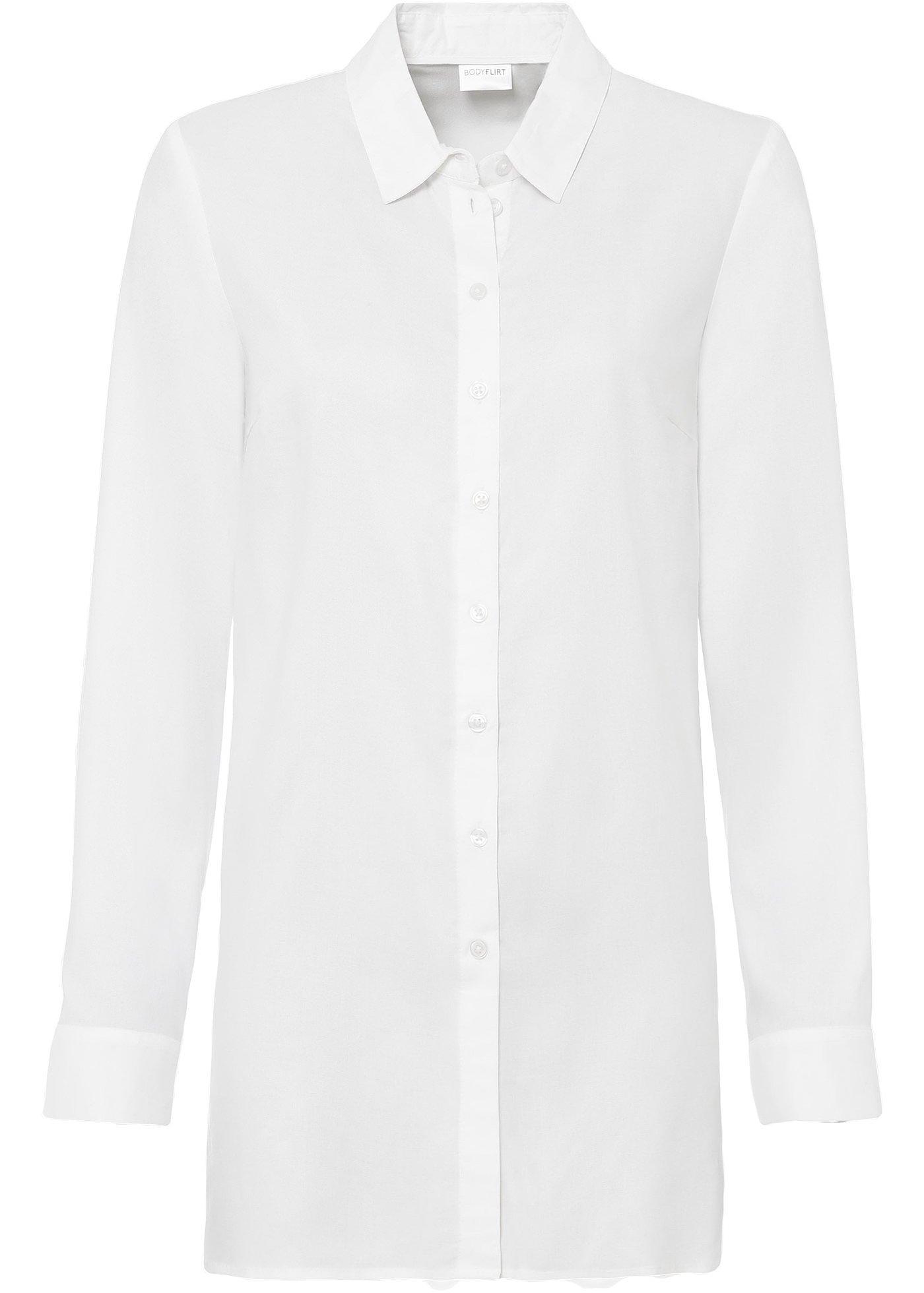 Chemisier long, taille courte