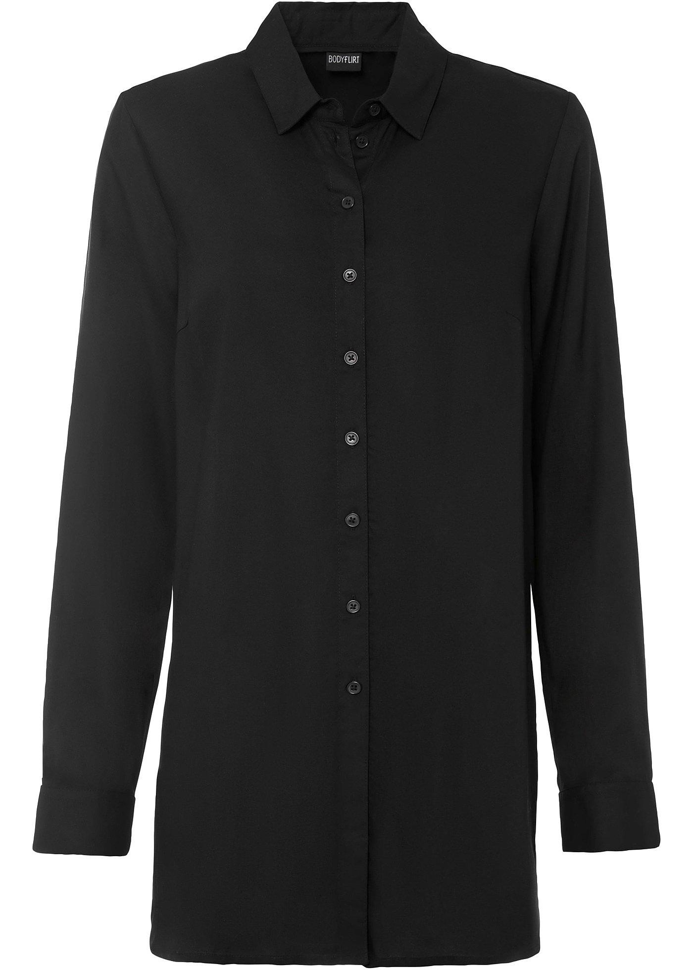 Chemisier long, taille courte