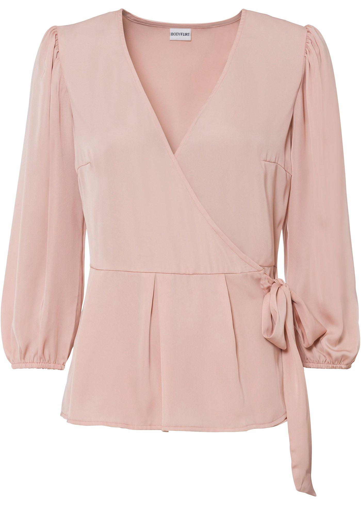 Blouse en satin