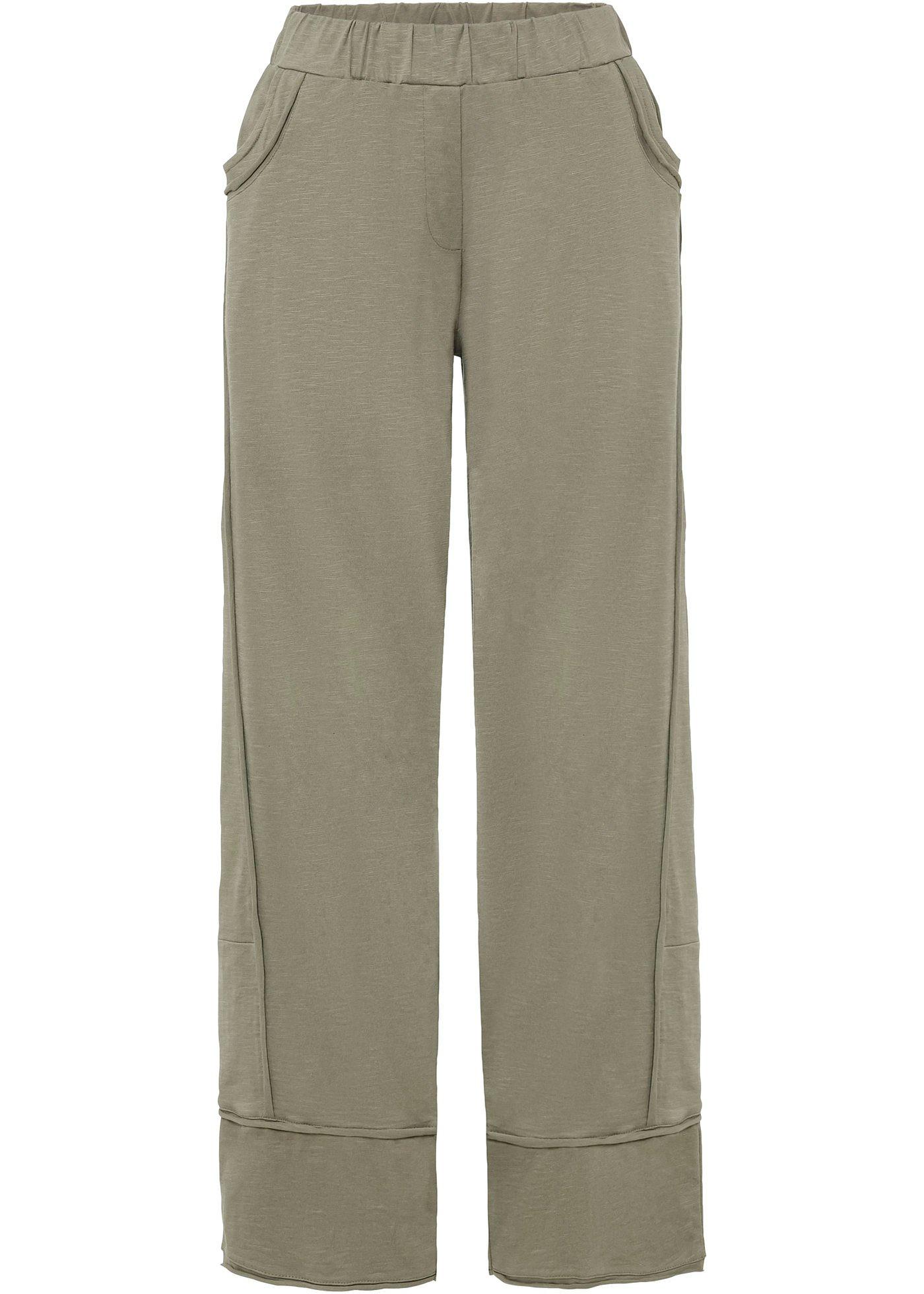 Pantalon large en coton