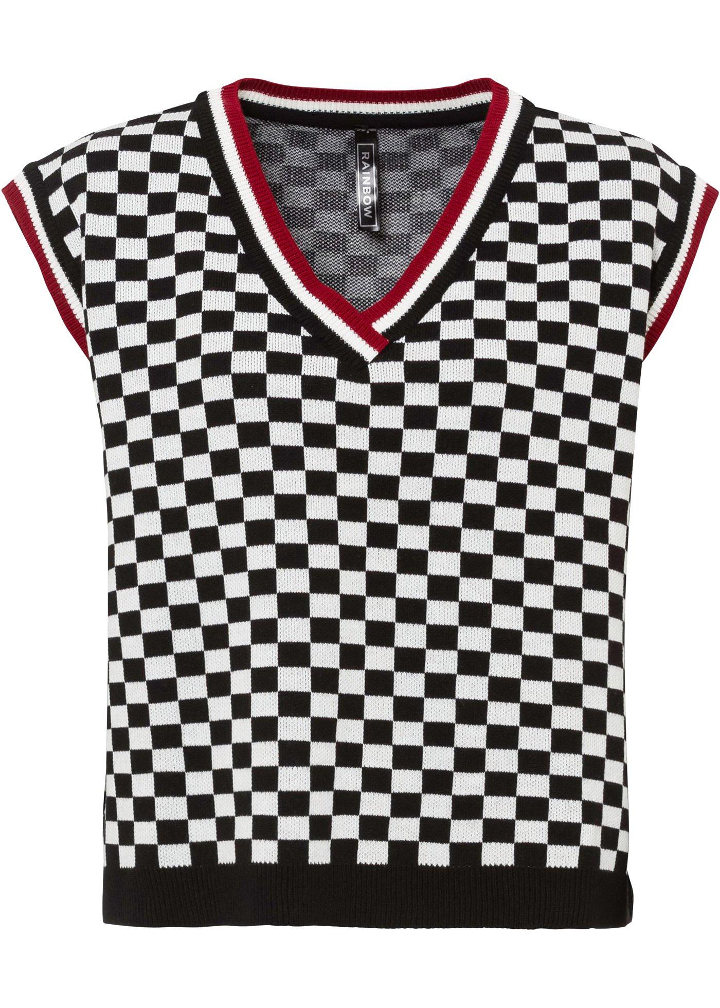 Pull sans manches oversize