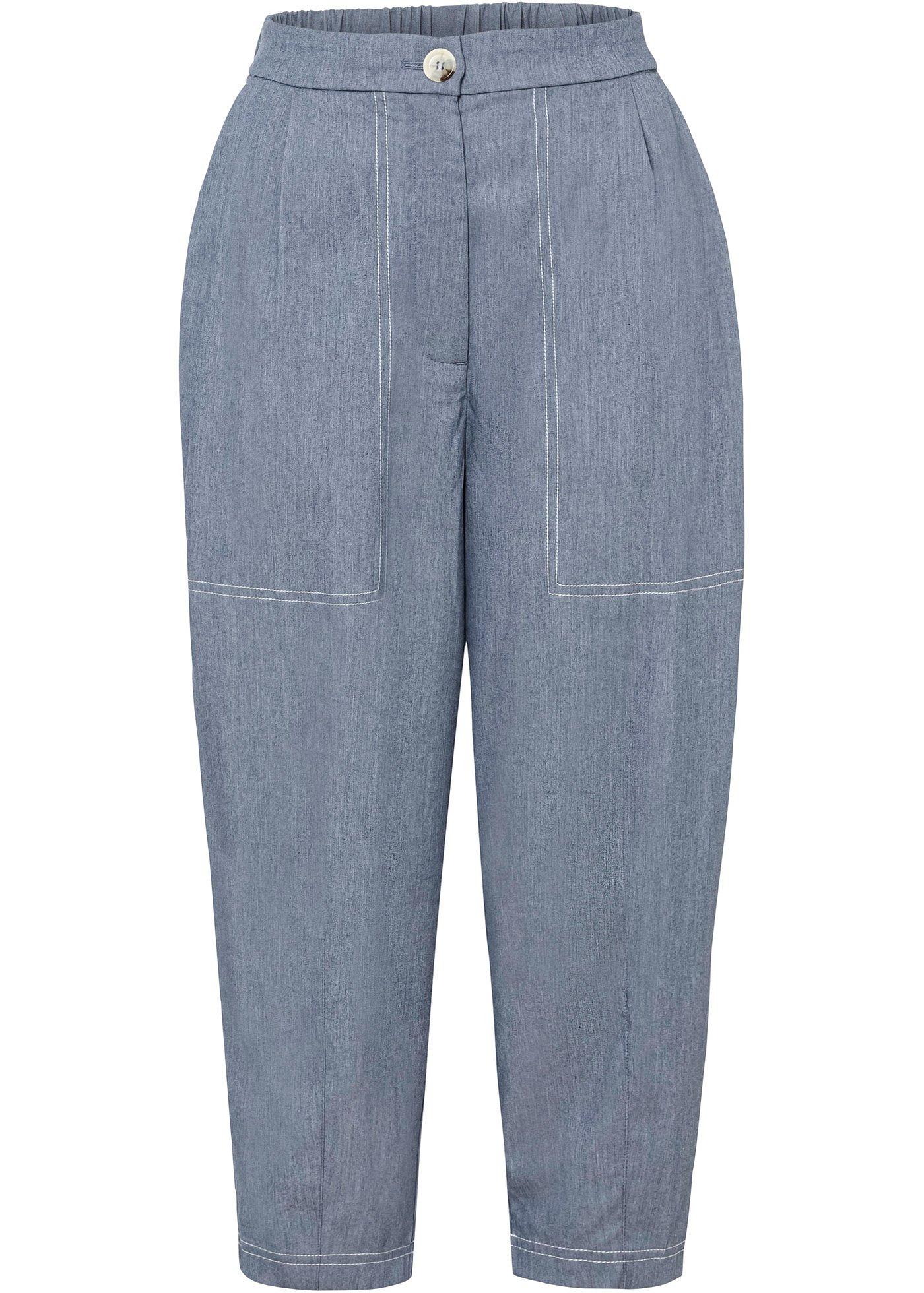 Pantalon avec coutures contrastantes