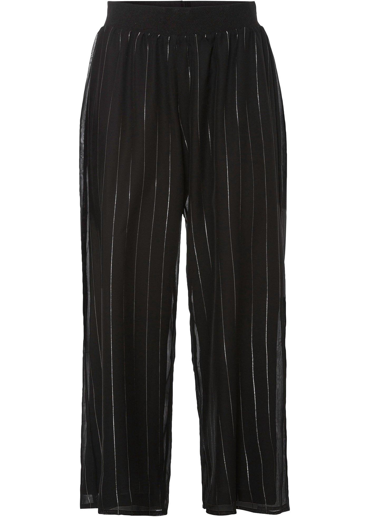 Jupe-culotte avec effet scintillant