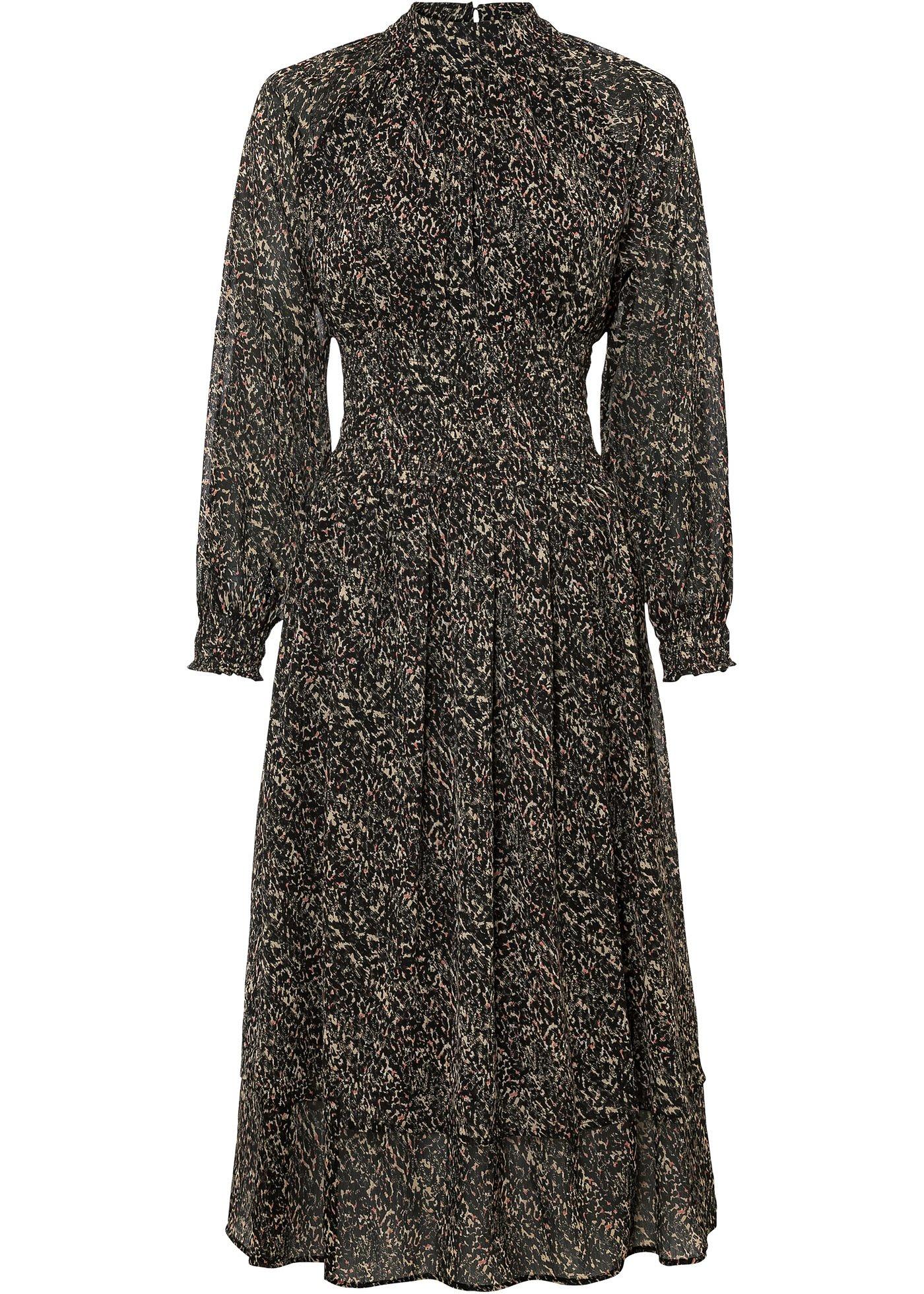 Robe midi avec polyester recyclé