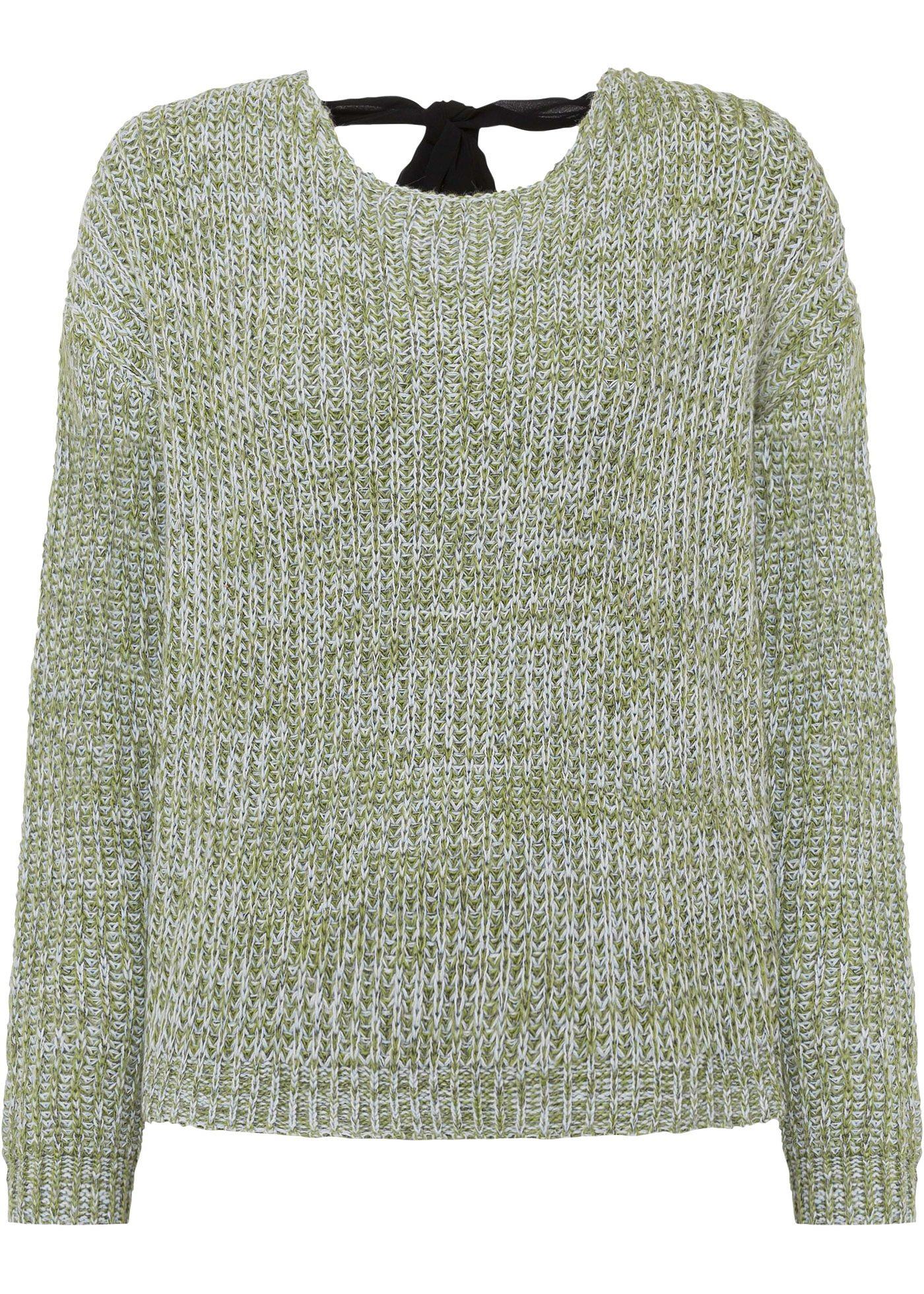 Pull avec détail nœud