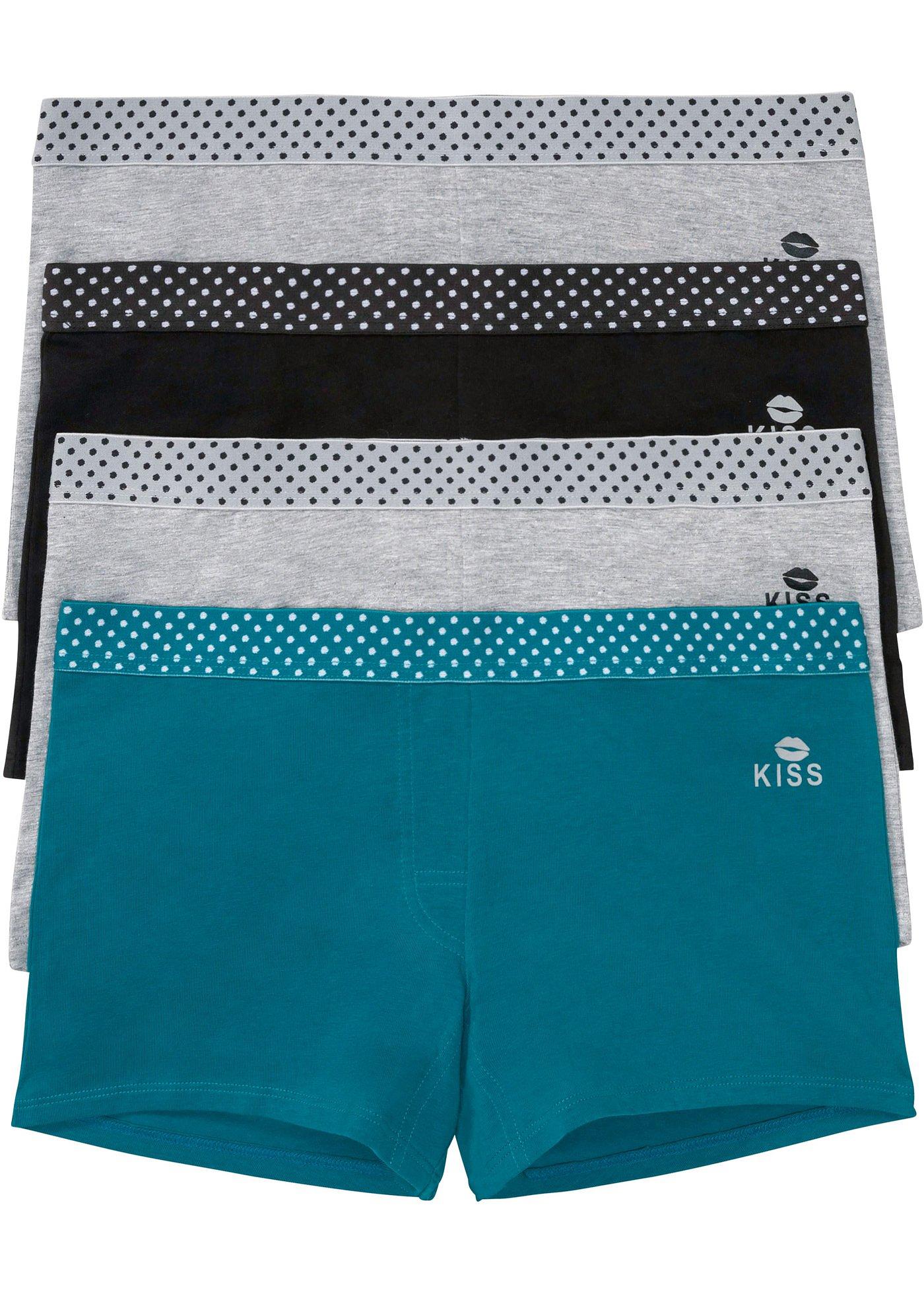 Lot de 4 boxers femme