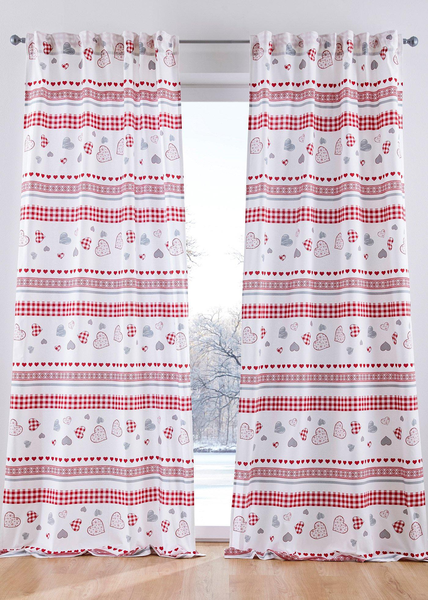 Panneau à imprimé cœur (1 pce.)