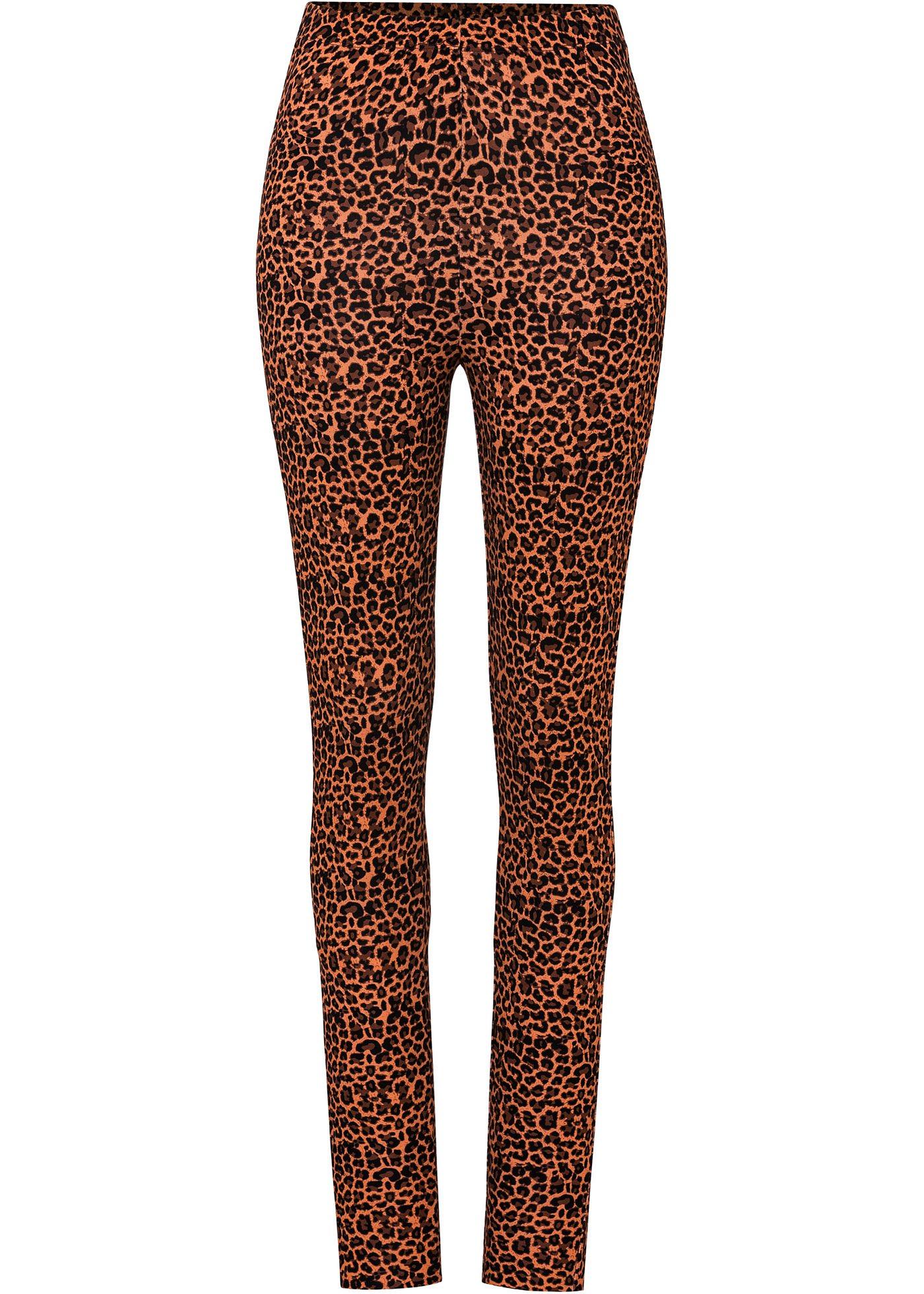 Legging à imprimé léopard