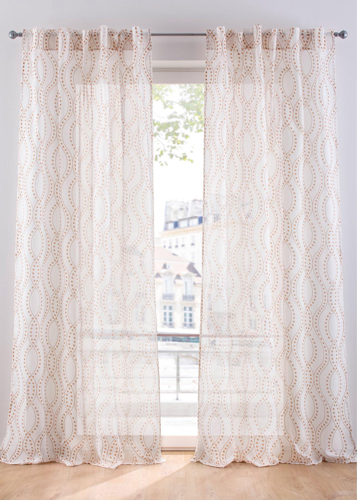 Voilage avec polyester recyclé (1 pce.)