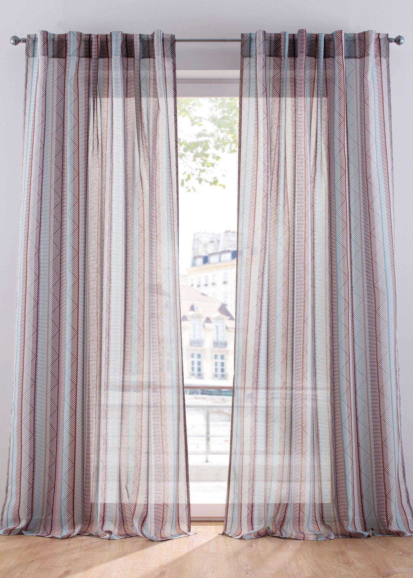 Voilage avec polyester recyclé (1 pce.)