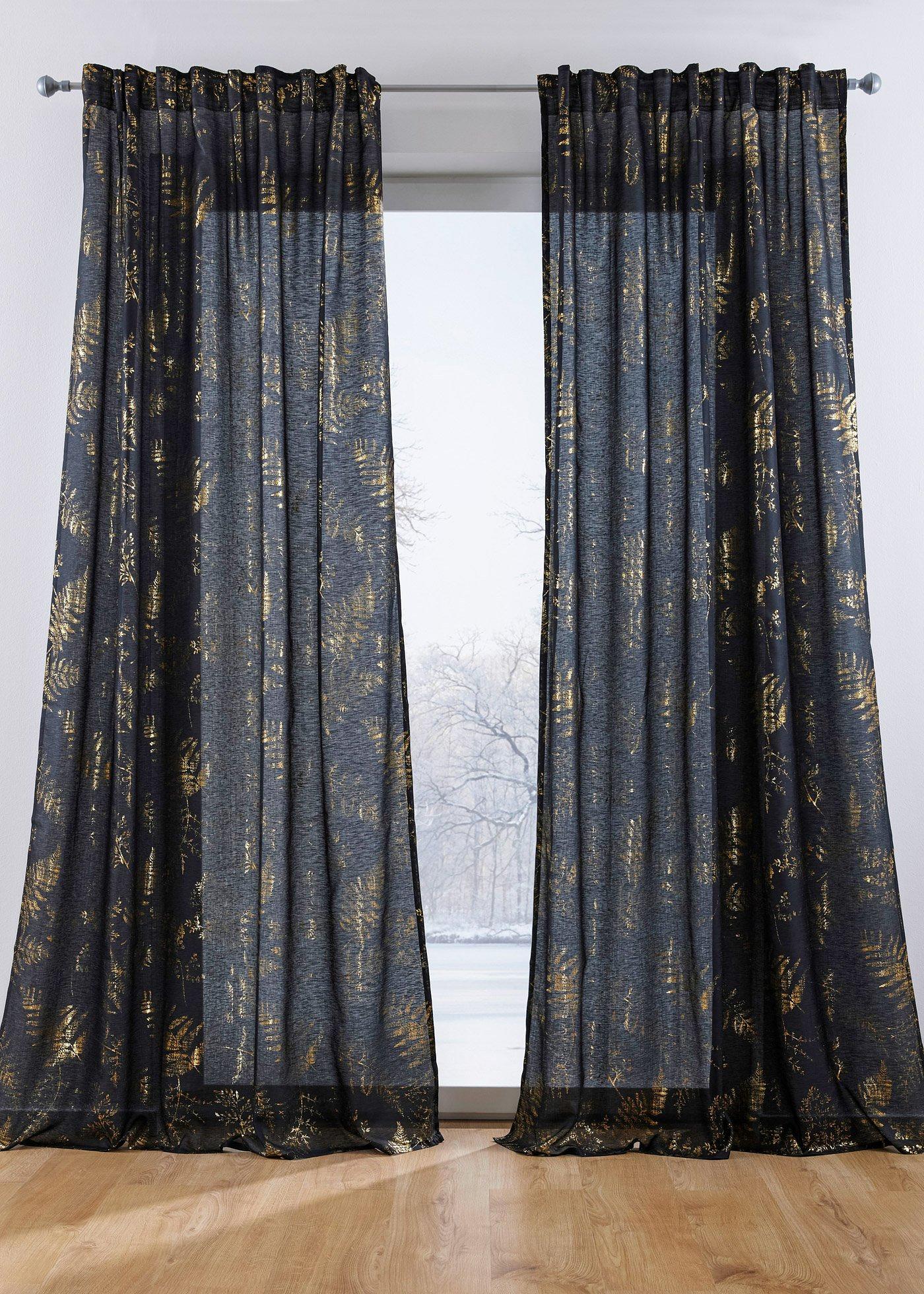 Voilage avec polyester recyclé (1 pce.)