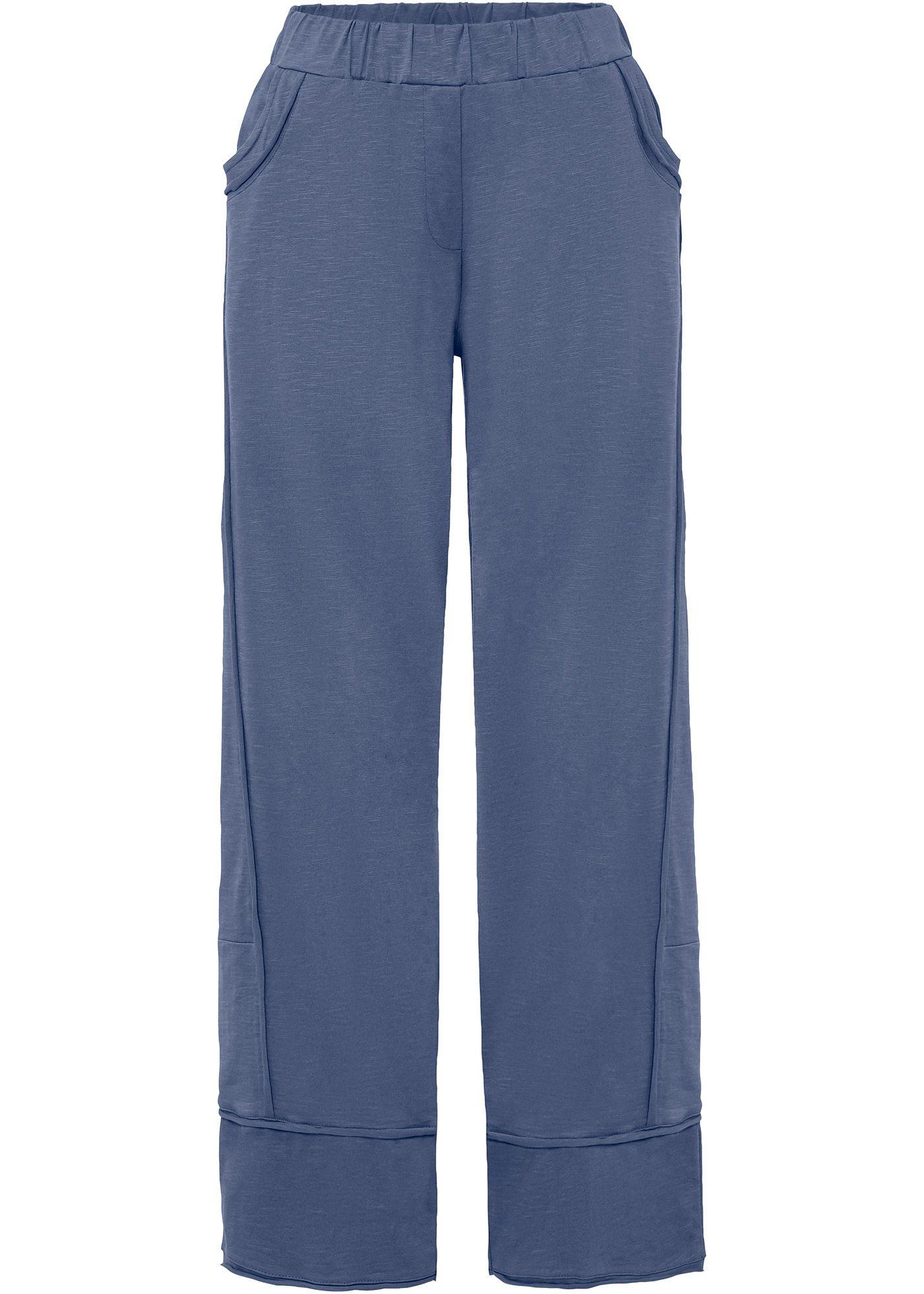 Pantalon large en coton