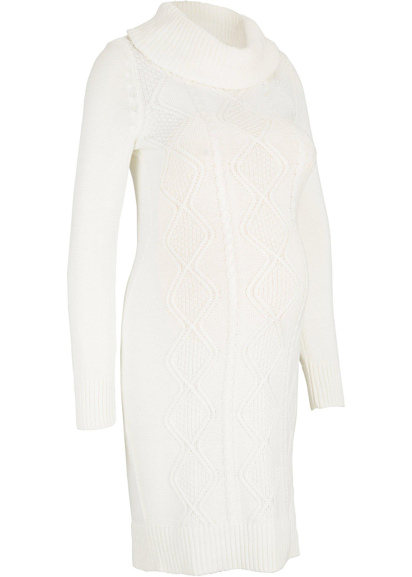 Robe en maille de grossesse