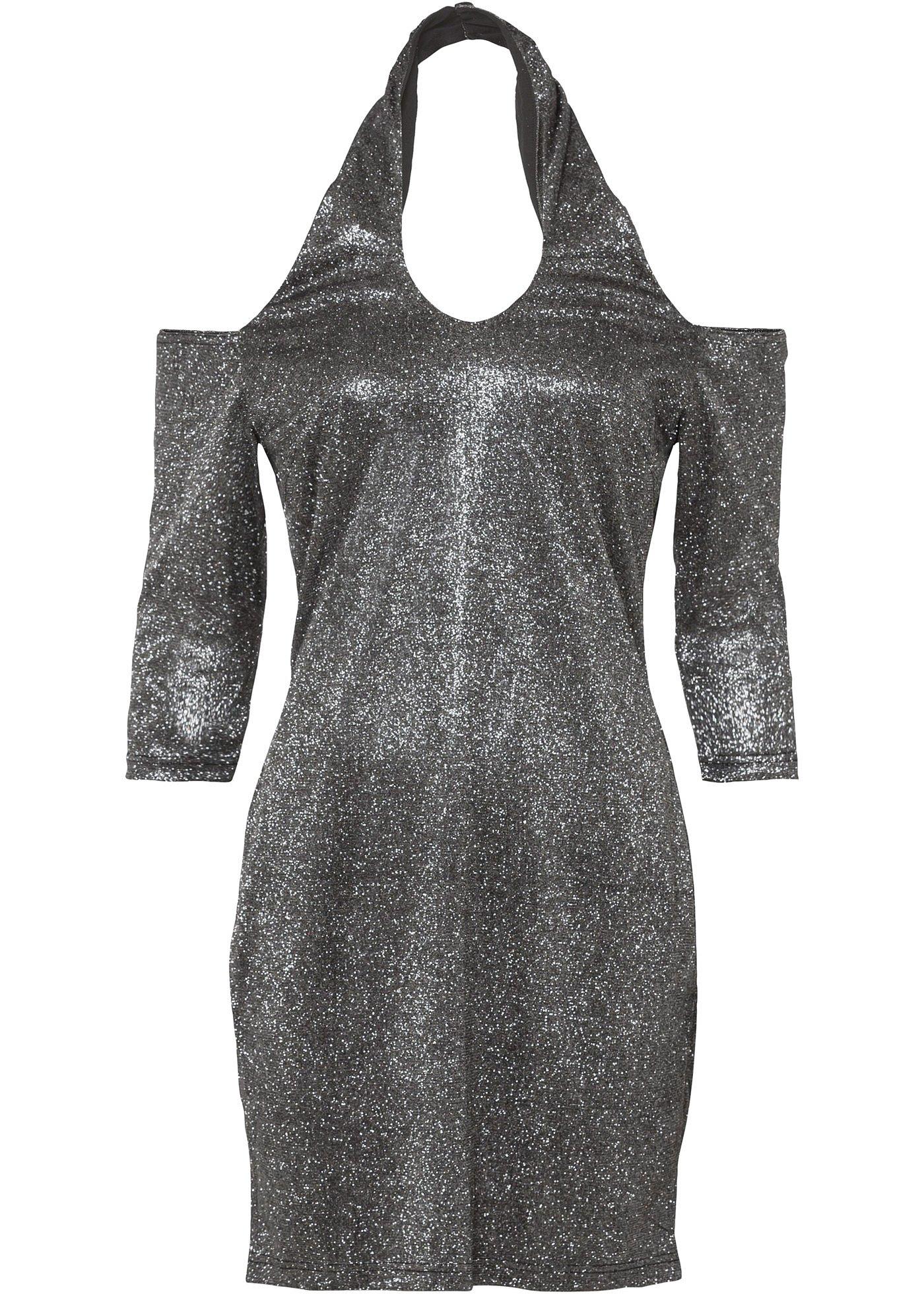 Robe dos nu avec effet brillant