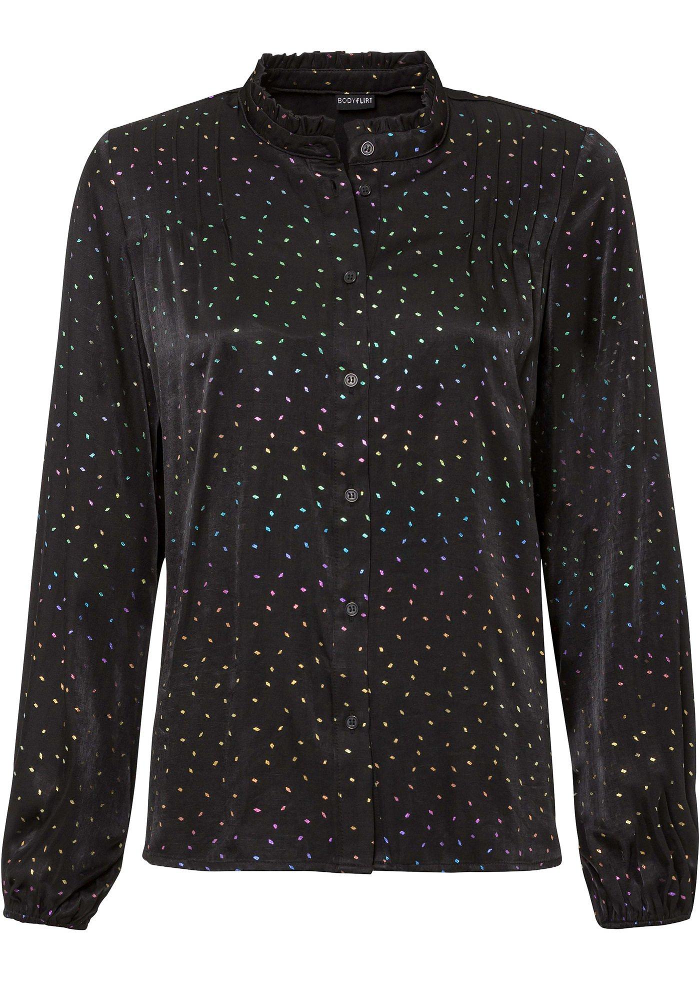 Chemisier à effet brillant