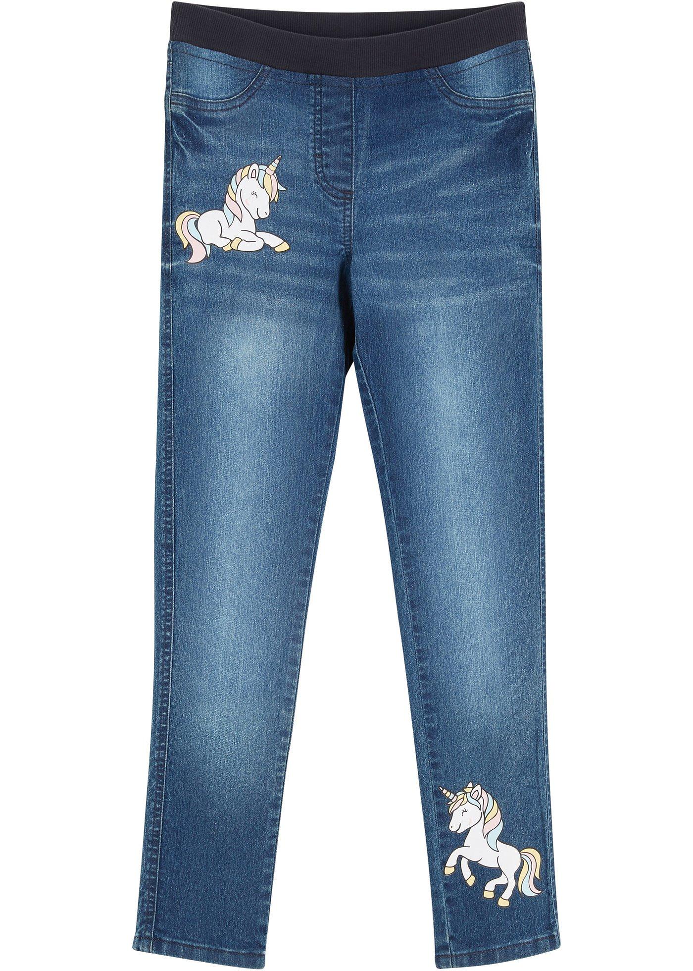 Jegging fille avec imprimé licorne