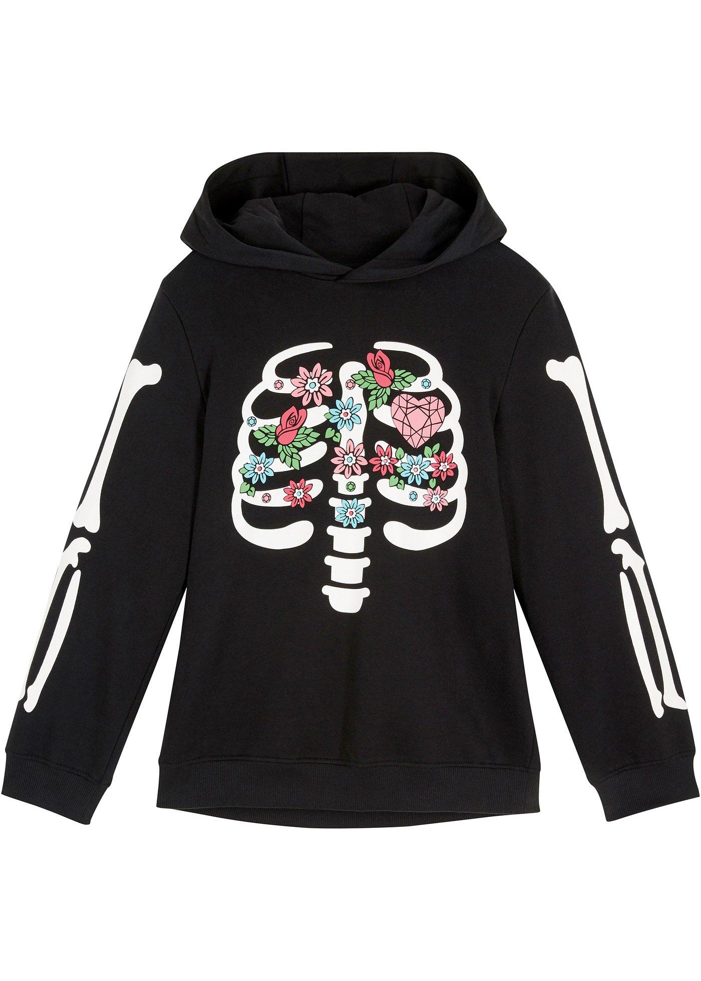 Sweat-shirt à capuche fille