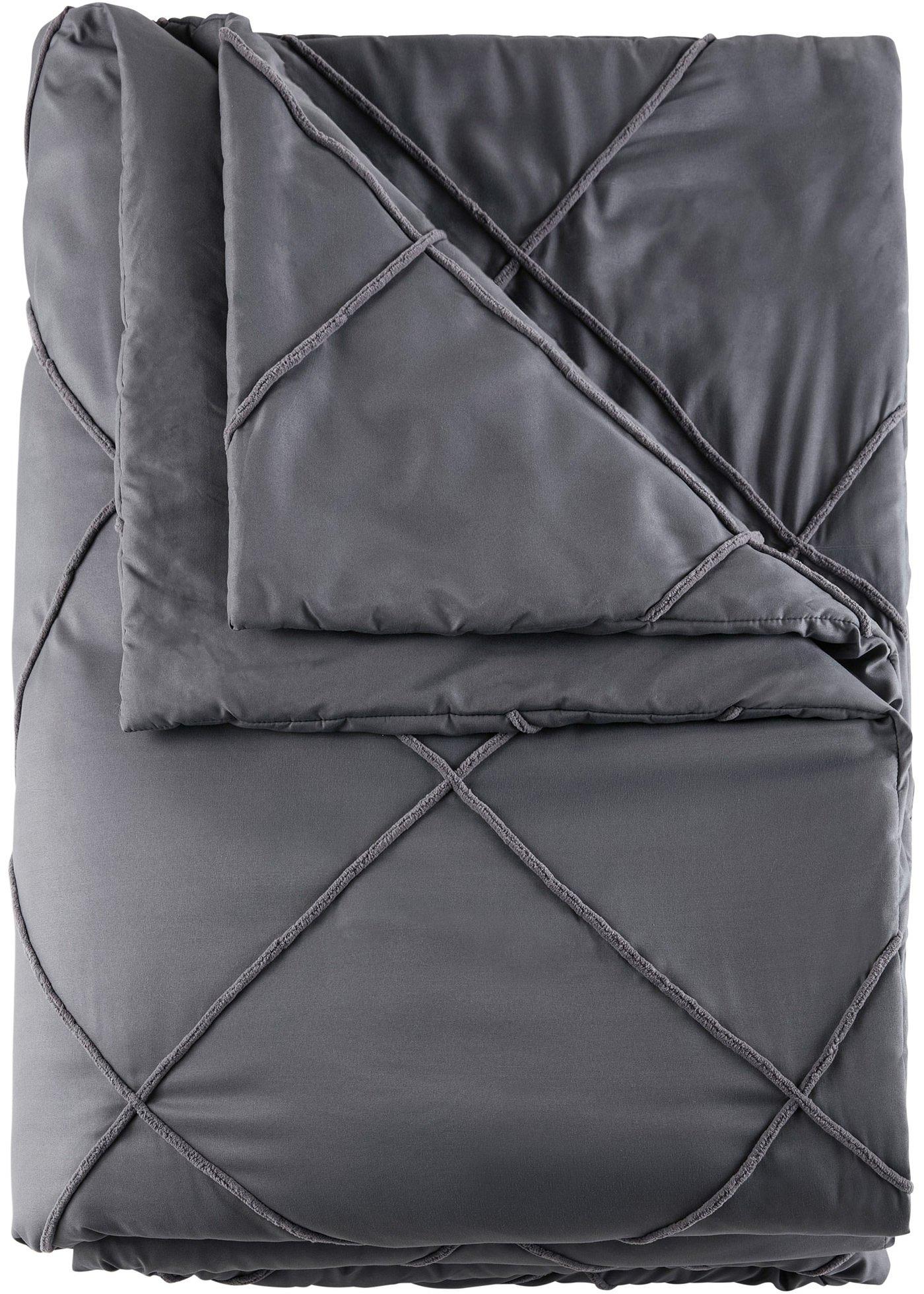 Couvre-lit avec carrés