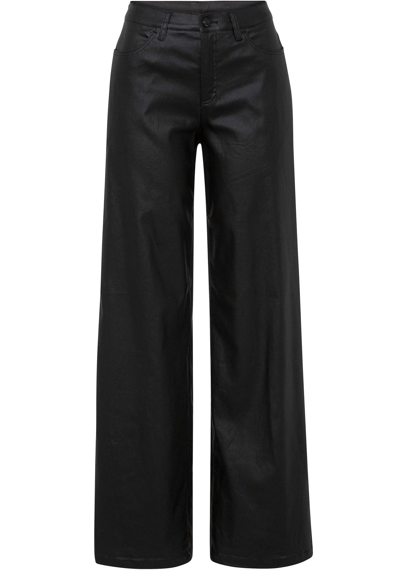 Pantalon Marlène en synthétique imitation cuir