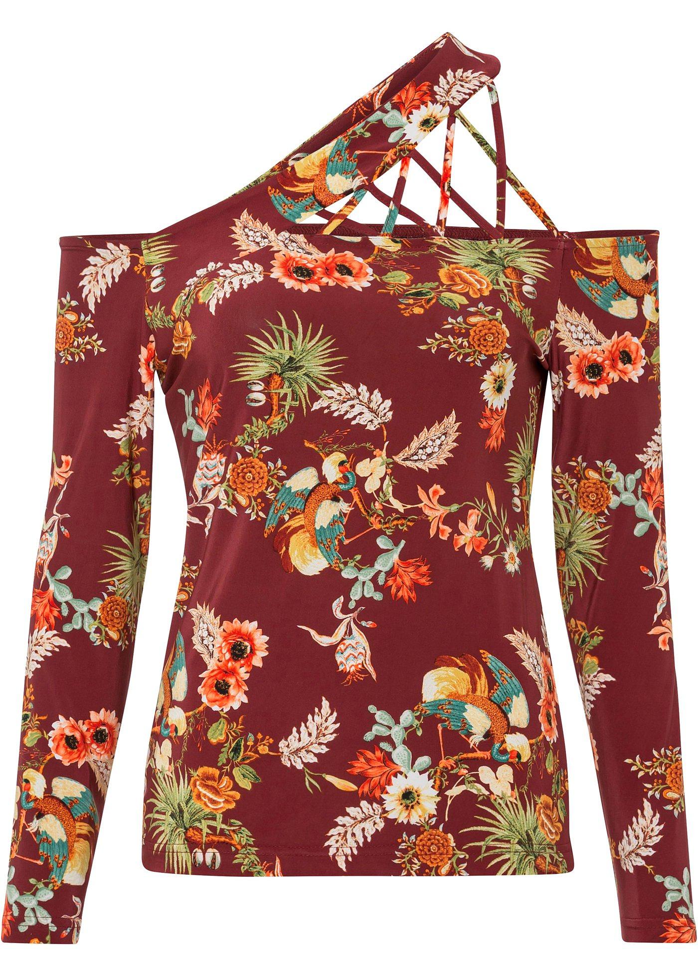 T-shirt épaules dénudées