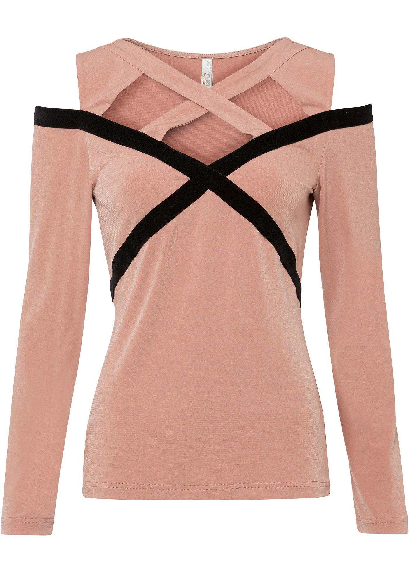 T-shirt épaules découvertes