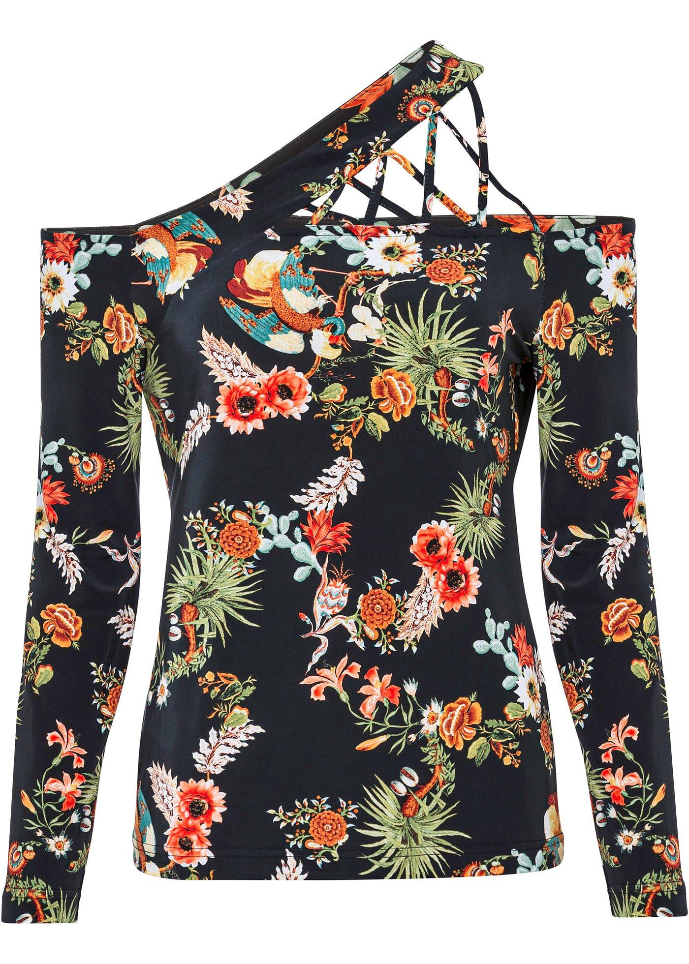 T-shirt épaules découvertes