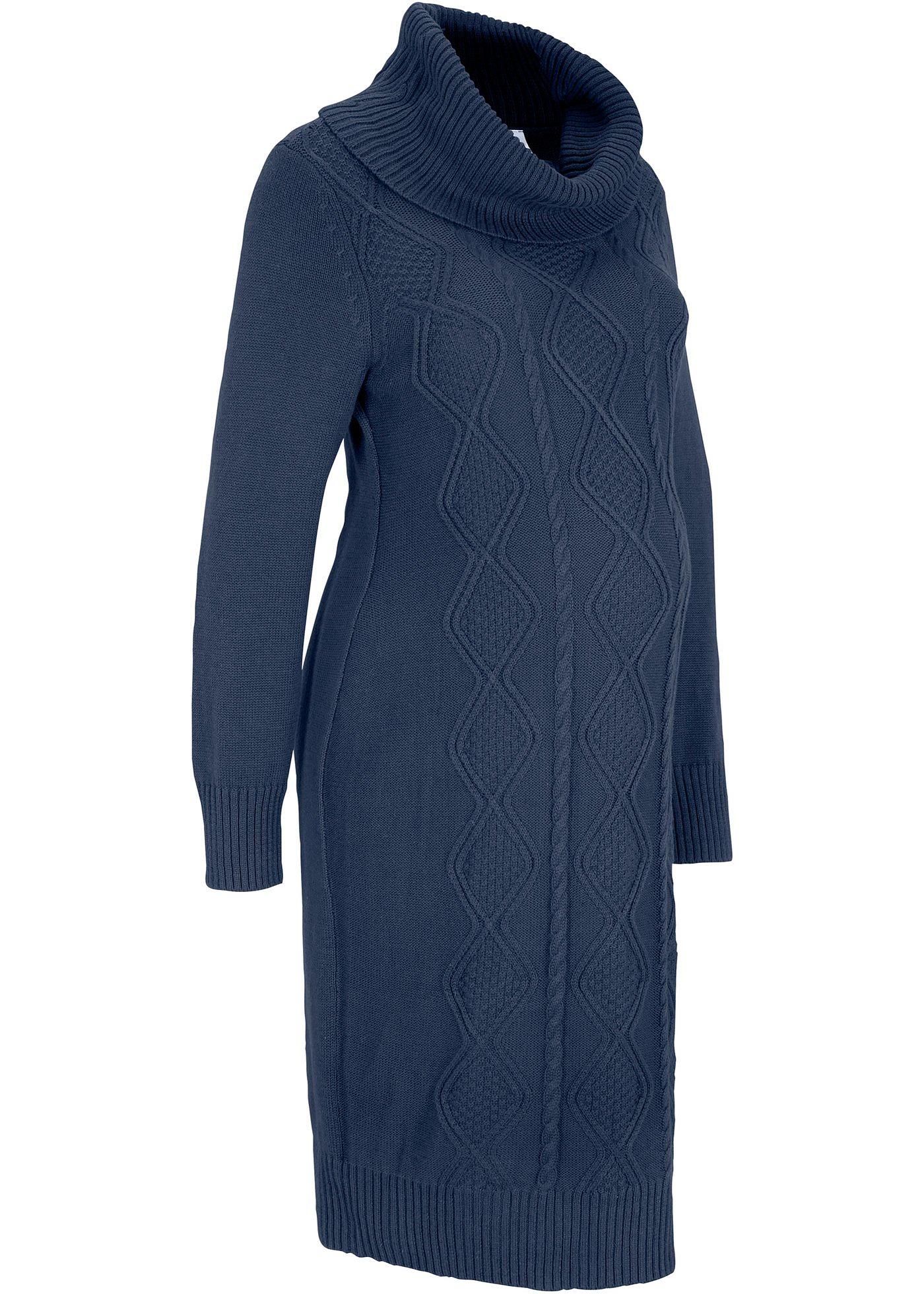 Robe en maille de grossesse