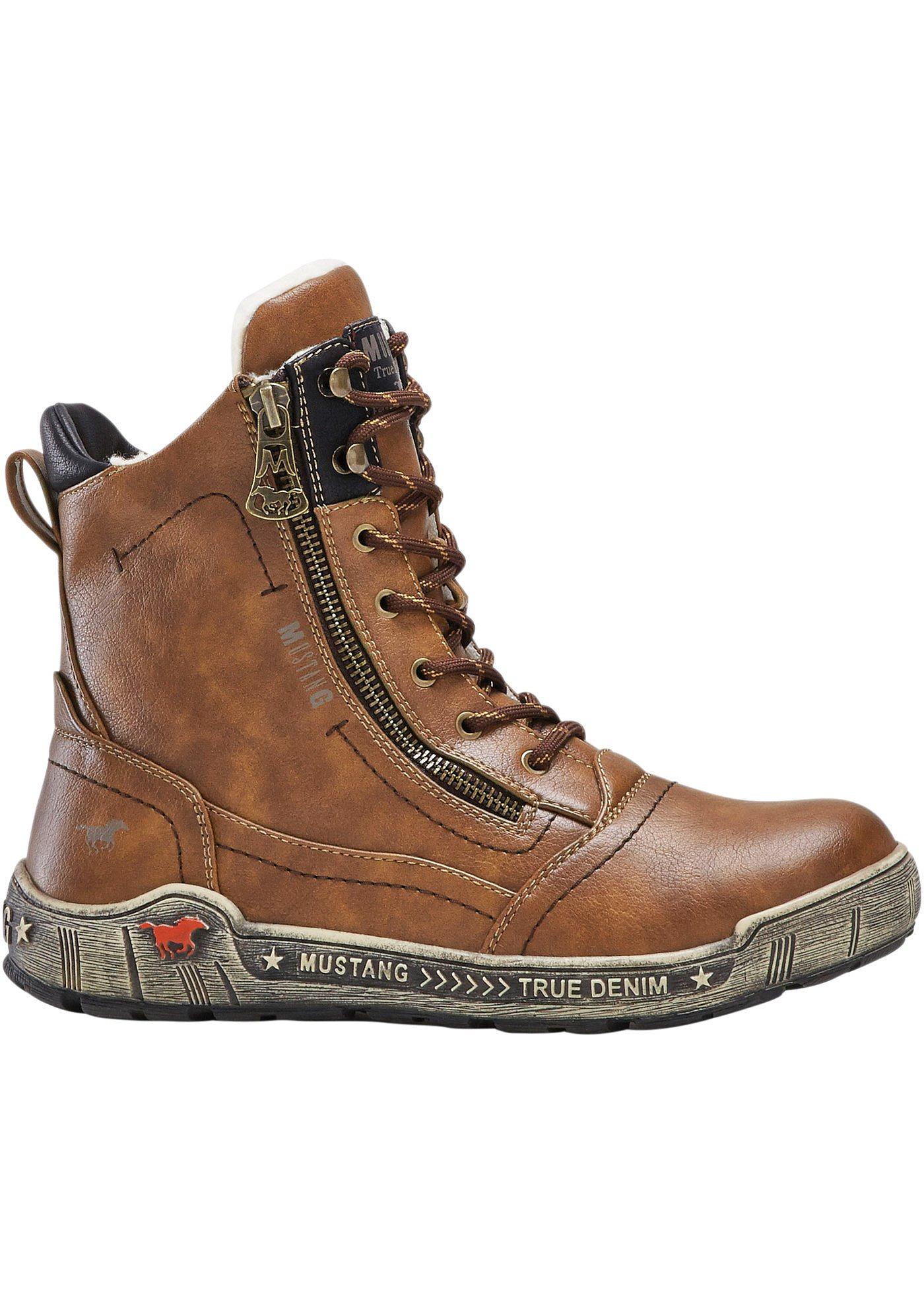 Boots à lacets Mustang