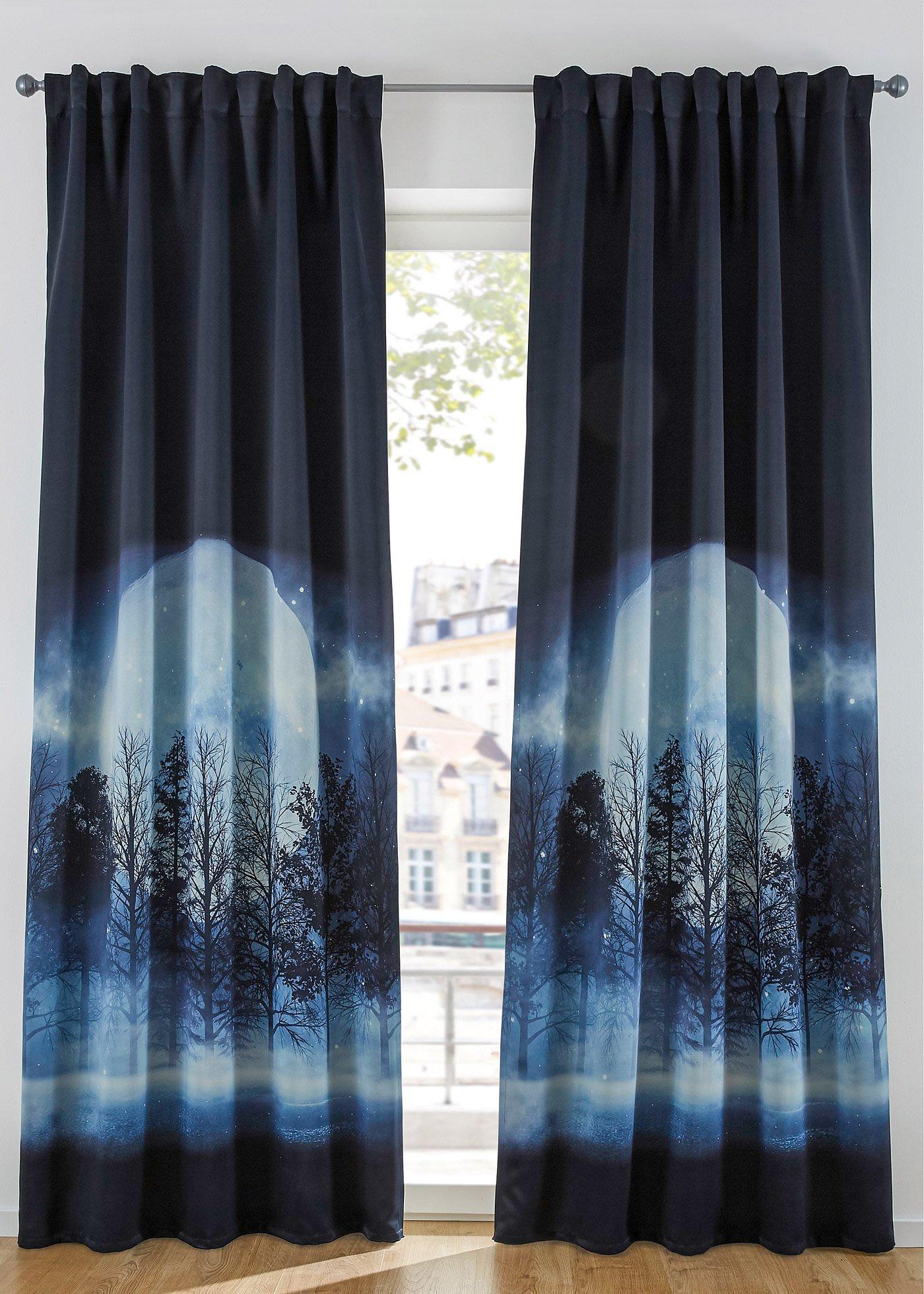 Panneau occultant avec imprimé numérique (1 pce.)