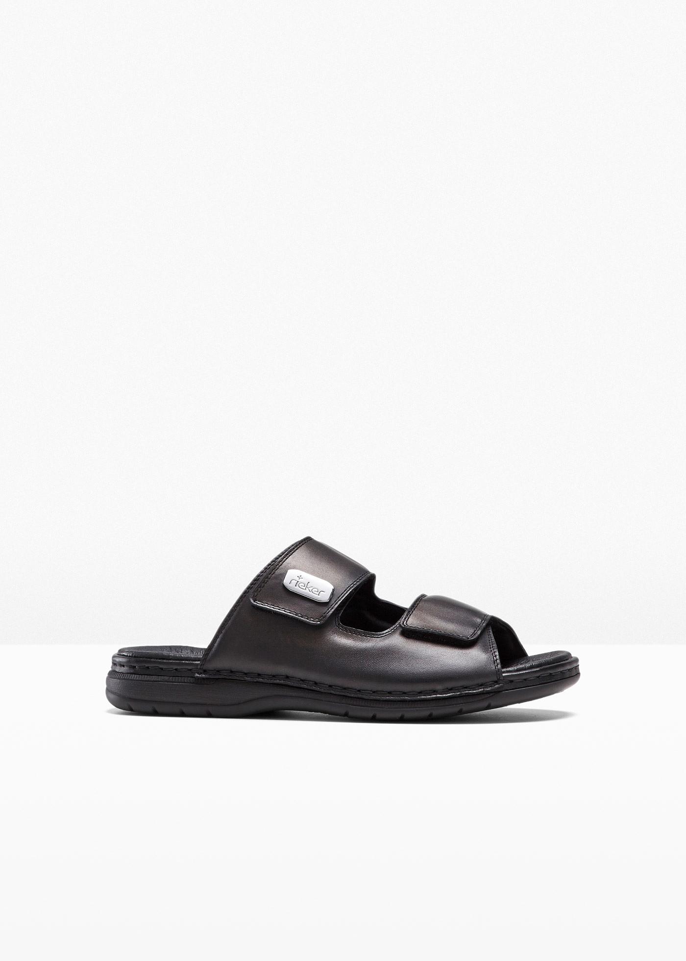 Mules en cuir Rieker