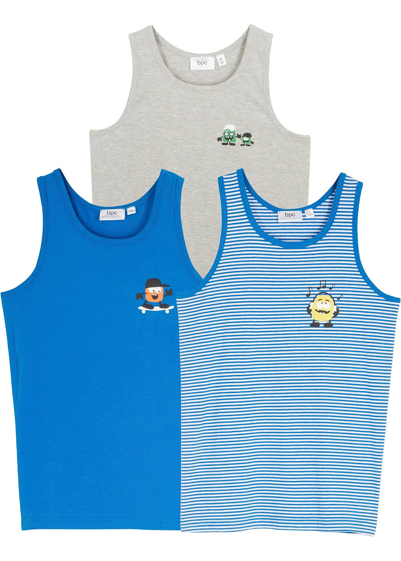 Lot de 3 tricots de peau garçon