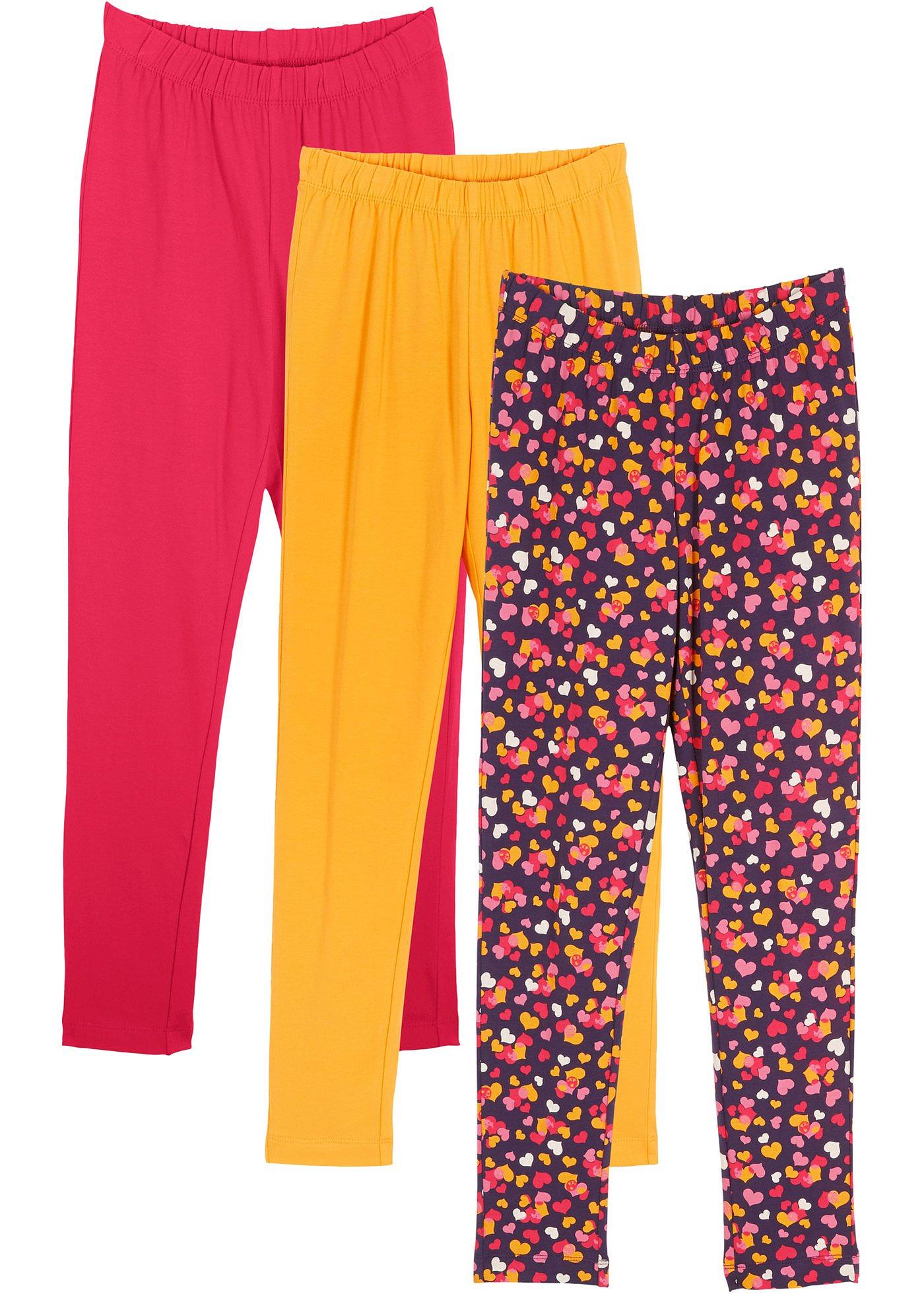 Lot de 3 leggings fille