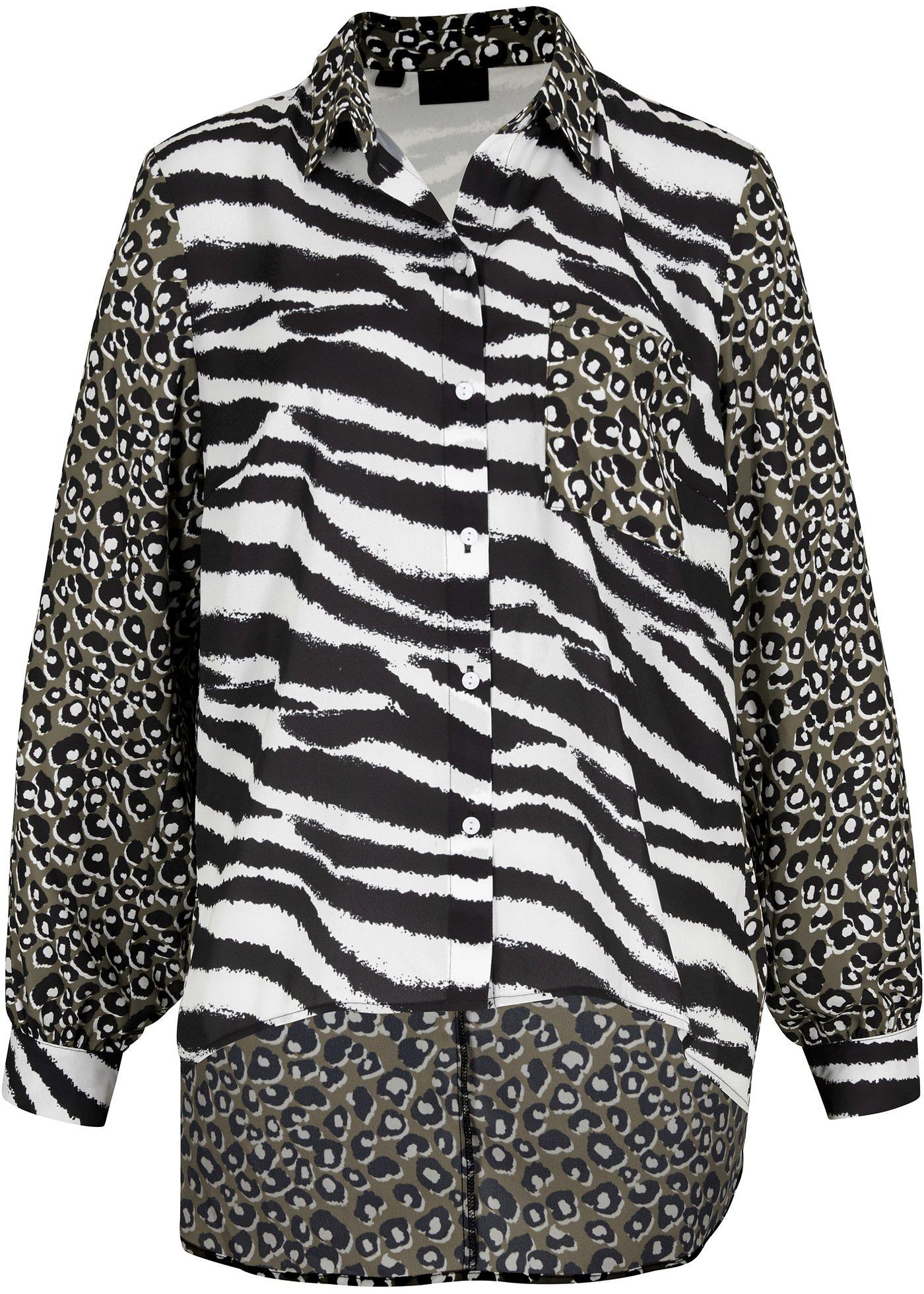 Chemisier à imprimé animal