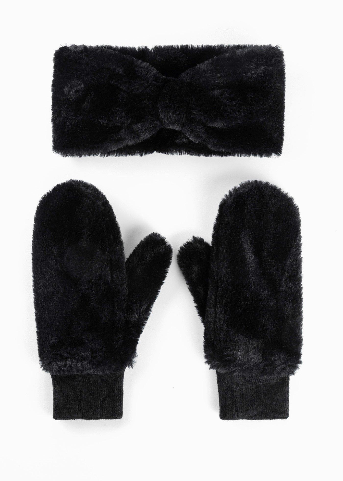 Bandeau et moufles (Ens. 2 pces.)