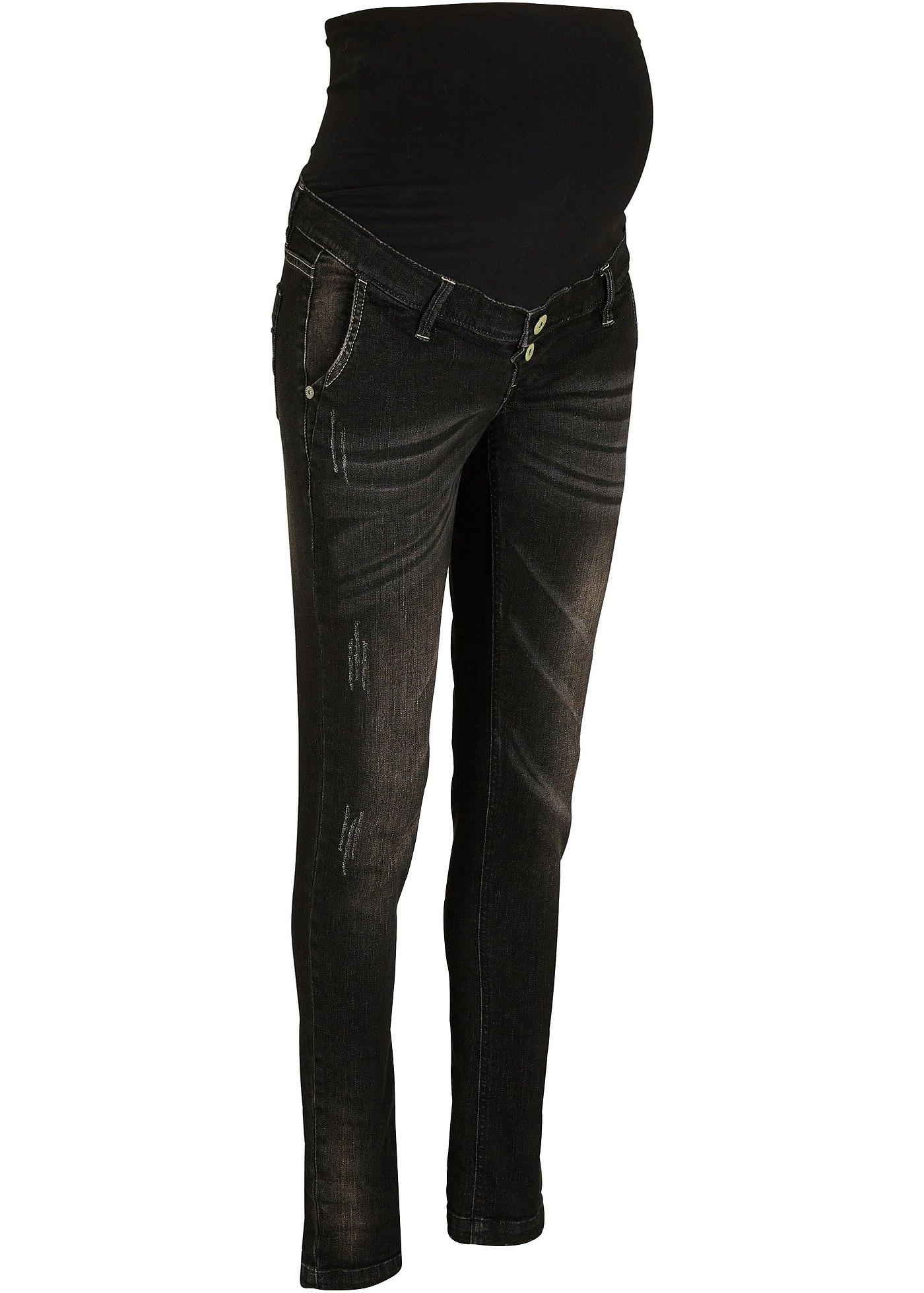 Jean de grossesse style Boyfriend, jambes fuselées
