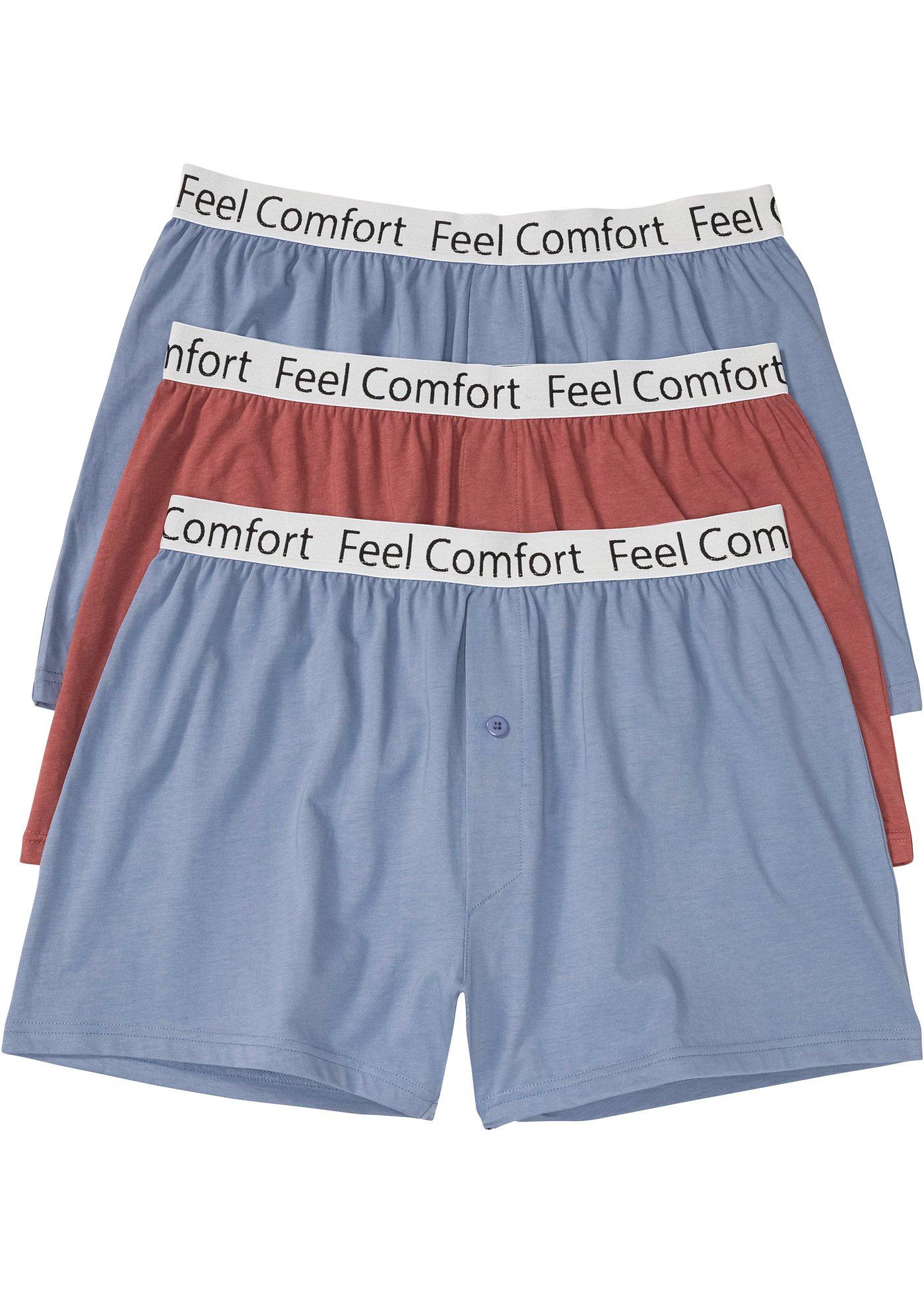 Lot de 3 caleçons en jersey coton bio