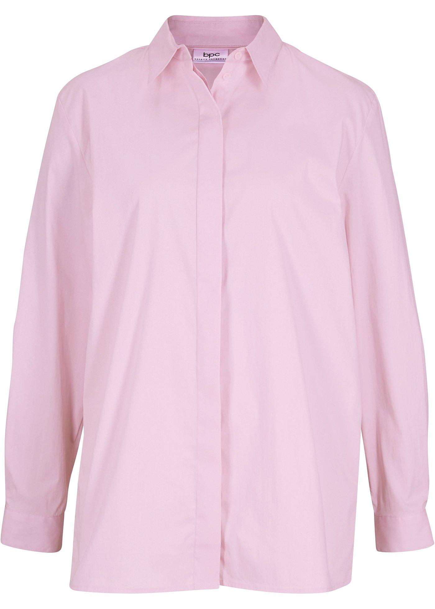 Chemisier extensible ample, manches longues