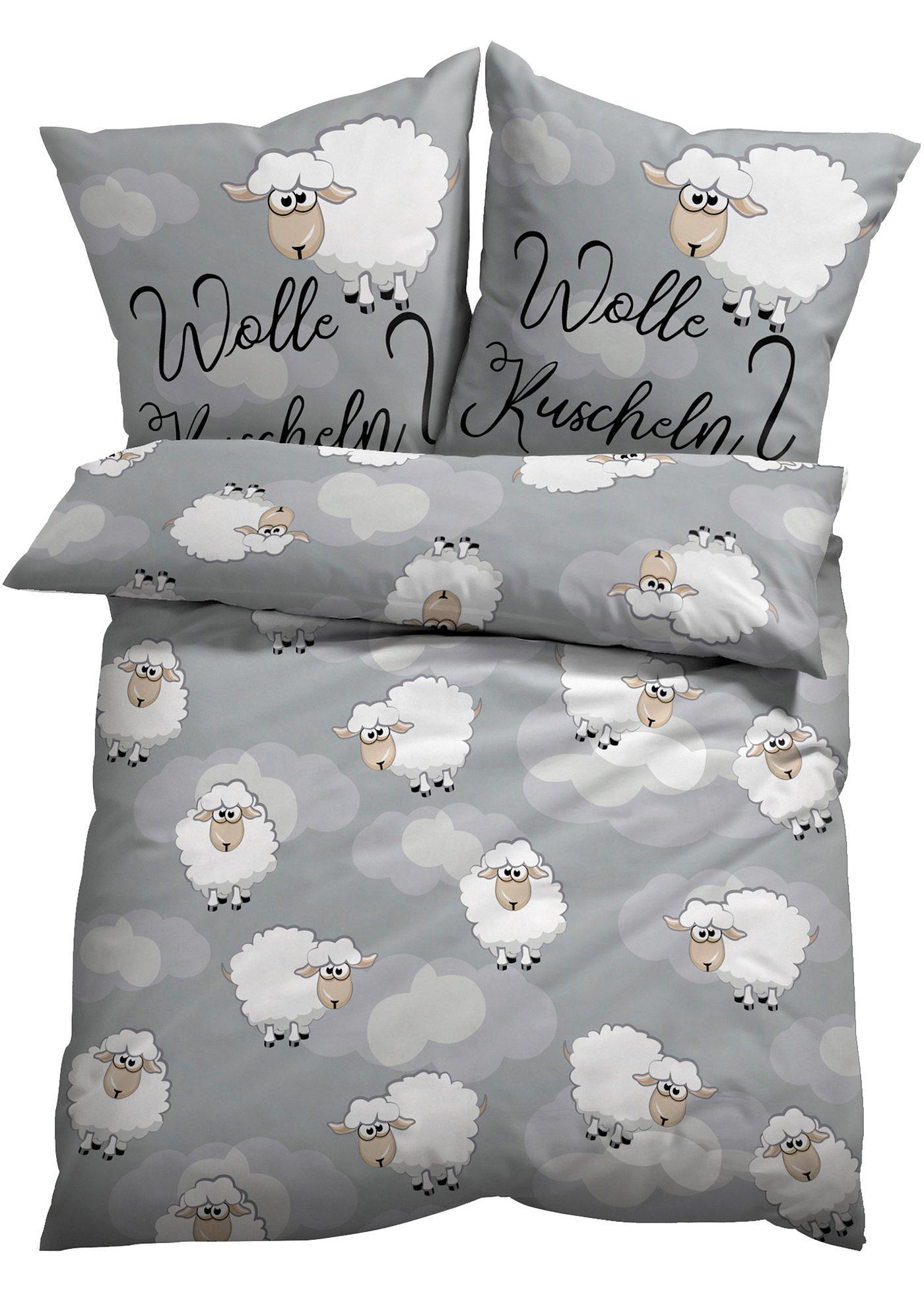 Parure de lit motif mouton