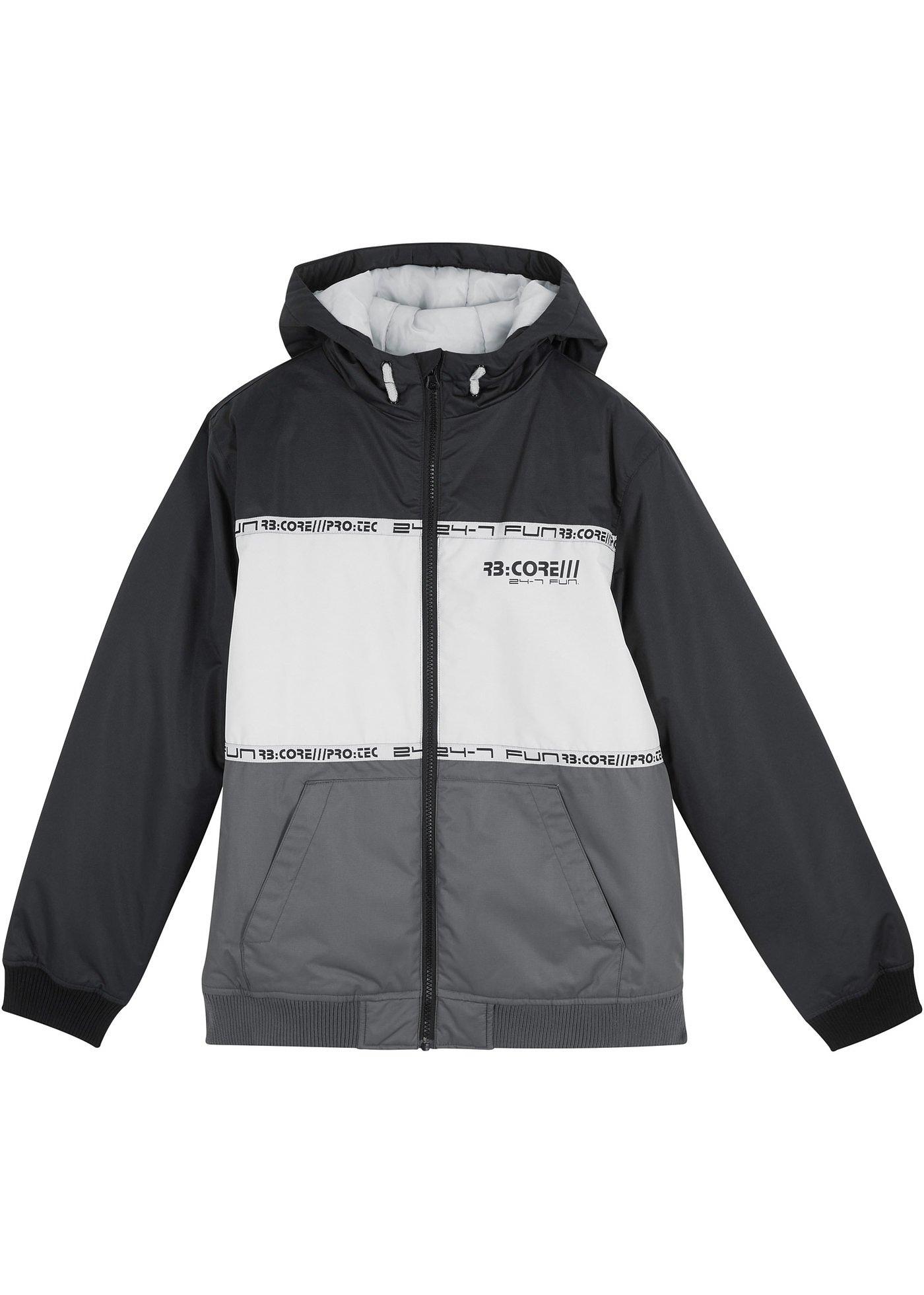 Veste mi-saison garçon rembourrée, étanche et respirante