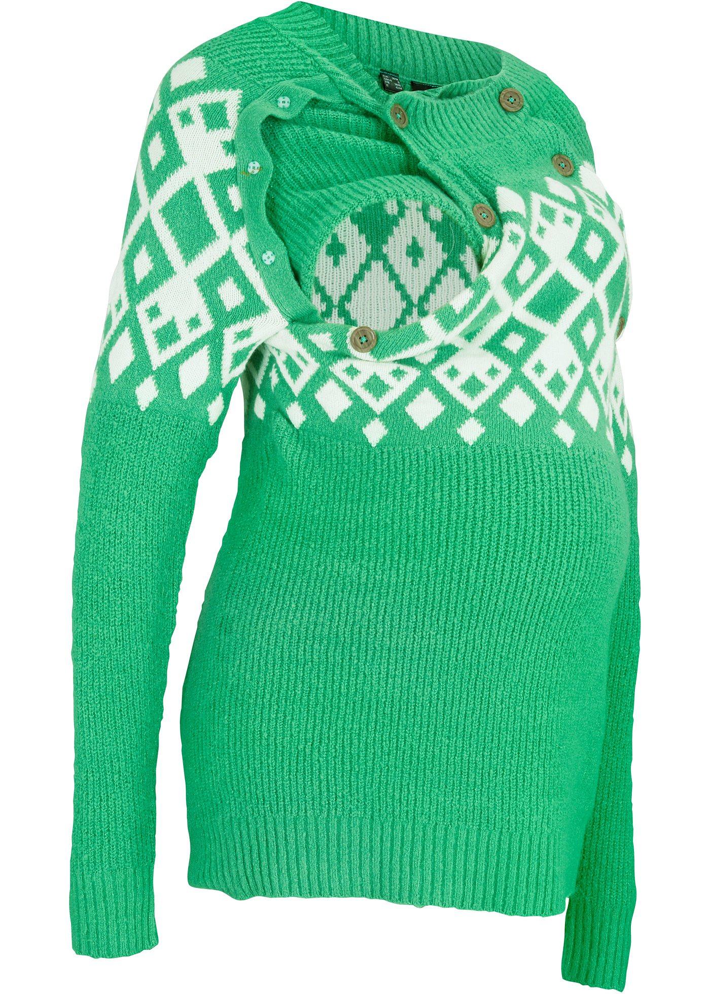 Pull de grossesse avec fonction allaitement